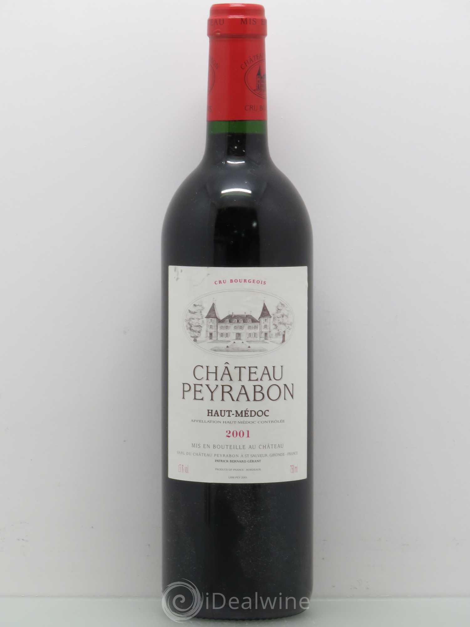 Château Peyrabon Cru Bourgeois (sans prix de réserve) 2001 - Lot de 1 bouteille - 0