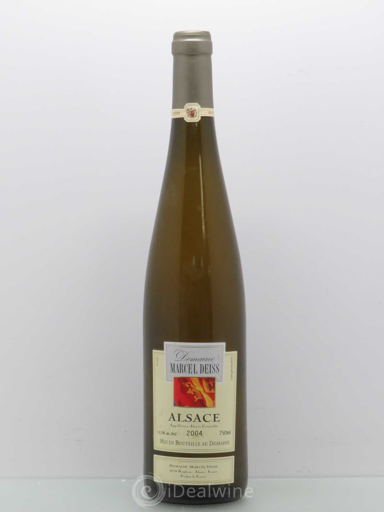 Alsace Marcel Deiss (Domaine) 2004 - Lot de 1 bouteille - 0