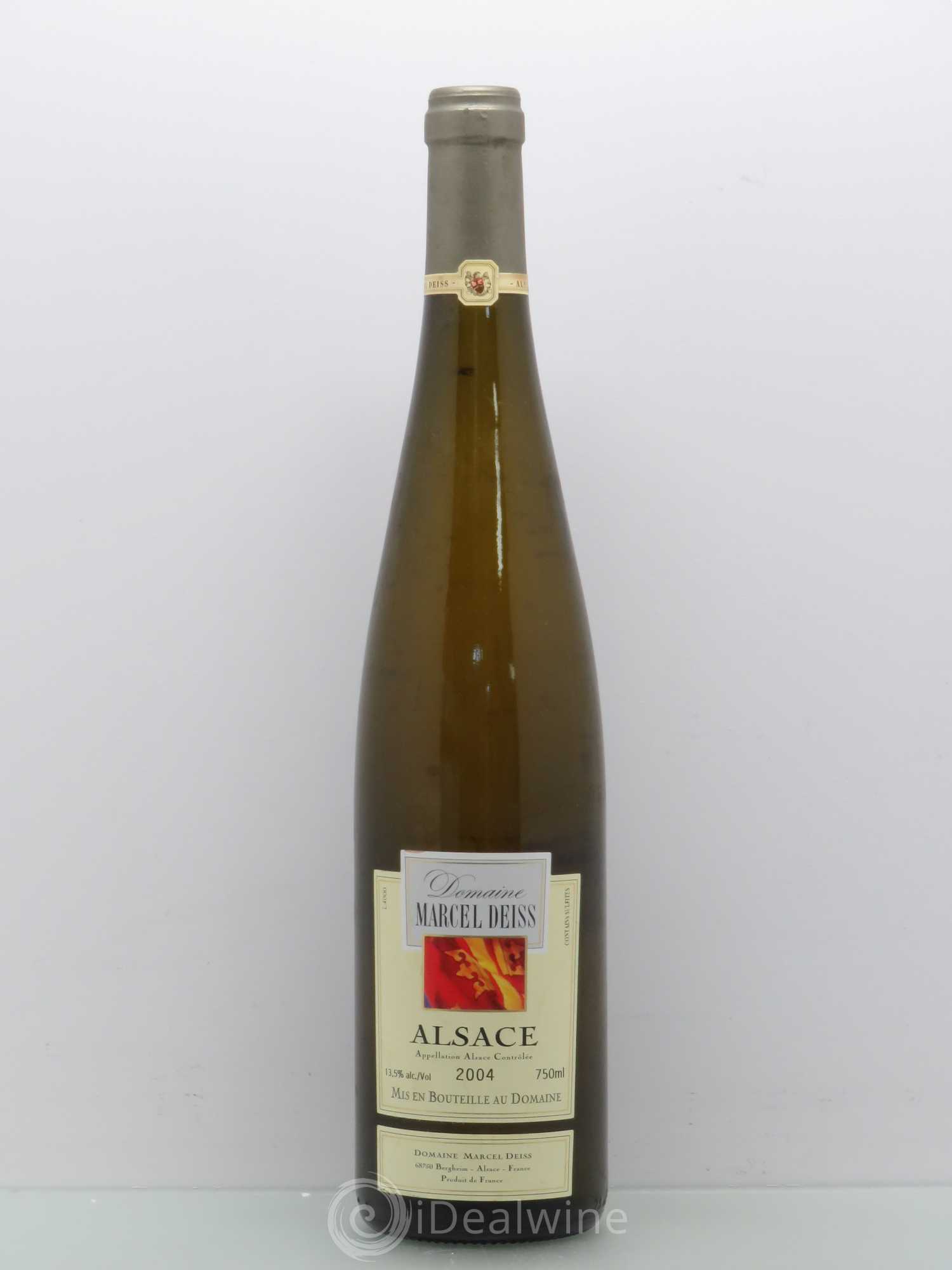 Alsace Marcel Deiss (Domaine) 2004 - Lot de 1 bouteille - 0