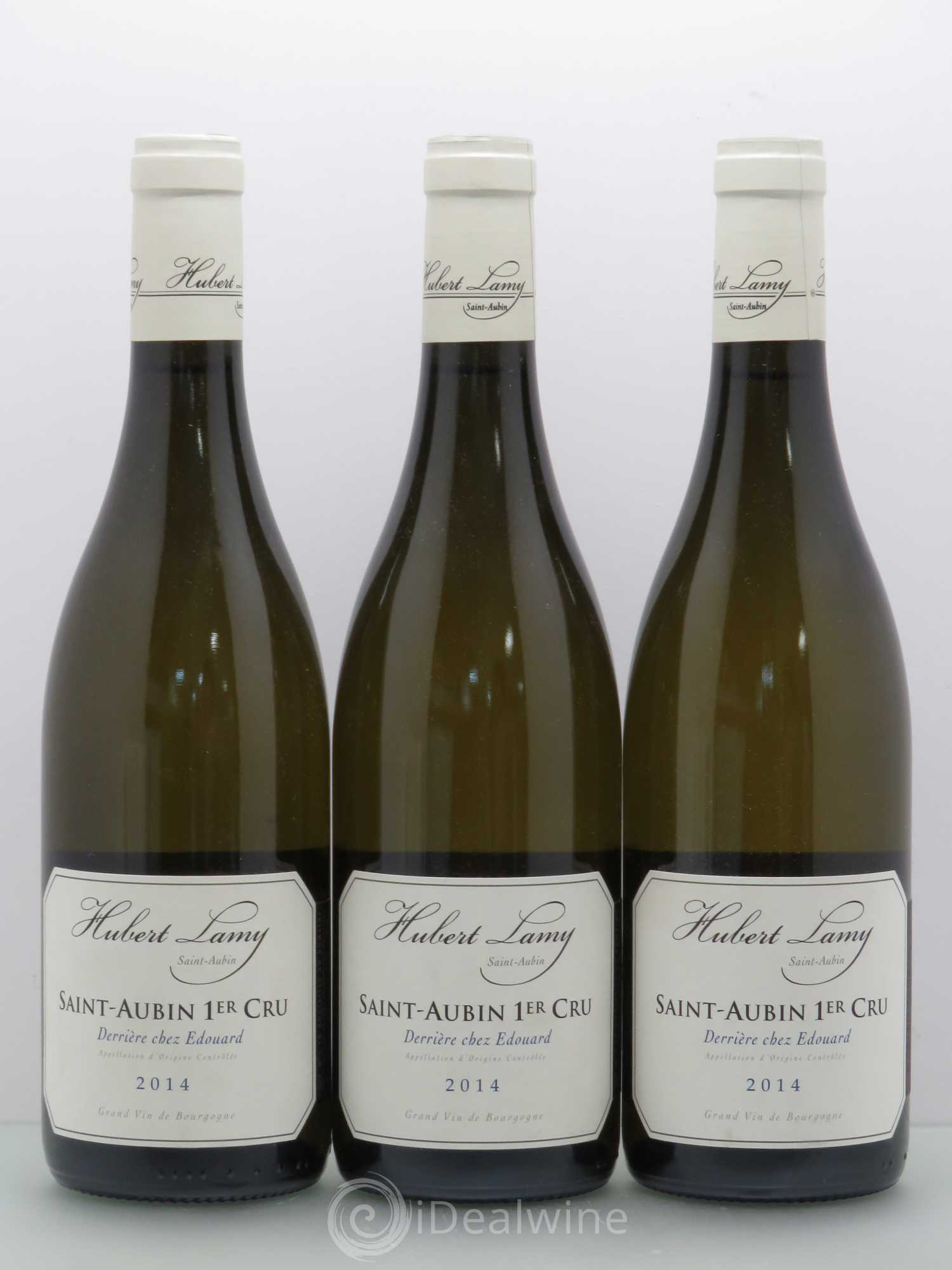 Saint-Aubin 1er Cru Derrière chez Edouard Hubert Lamy 2014 - Lot de 3 bouteilles - 0