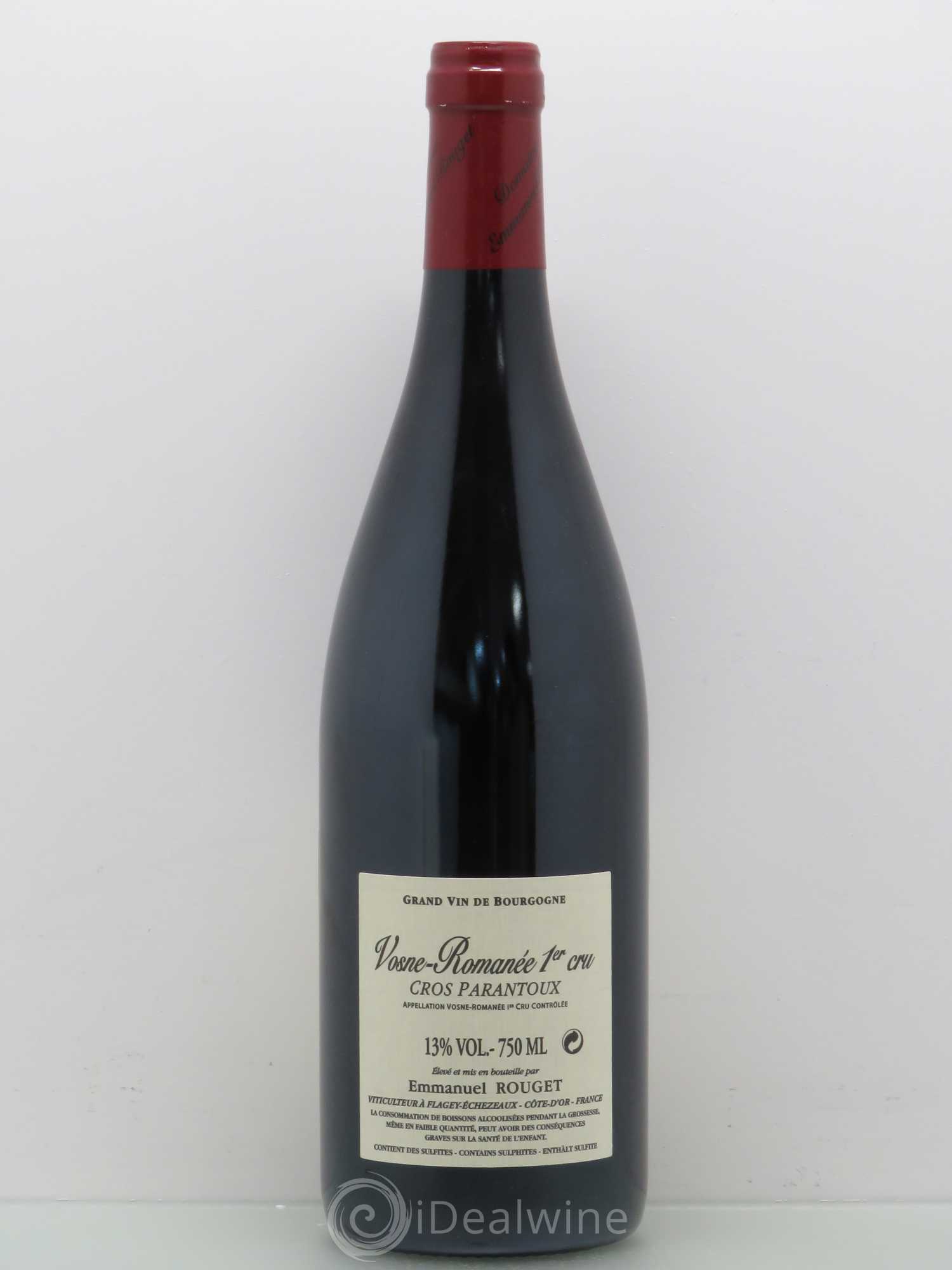 Vosne-Romanée 1er Cru Cros Parantoux Domaine Emmanuelt 2013 - Posten von 1 Flasche - 1