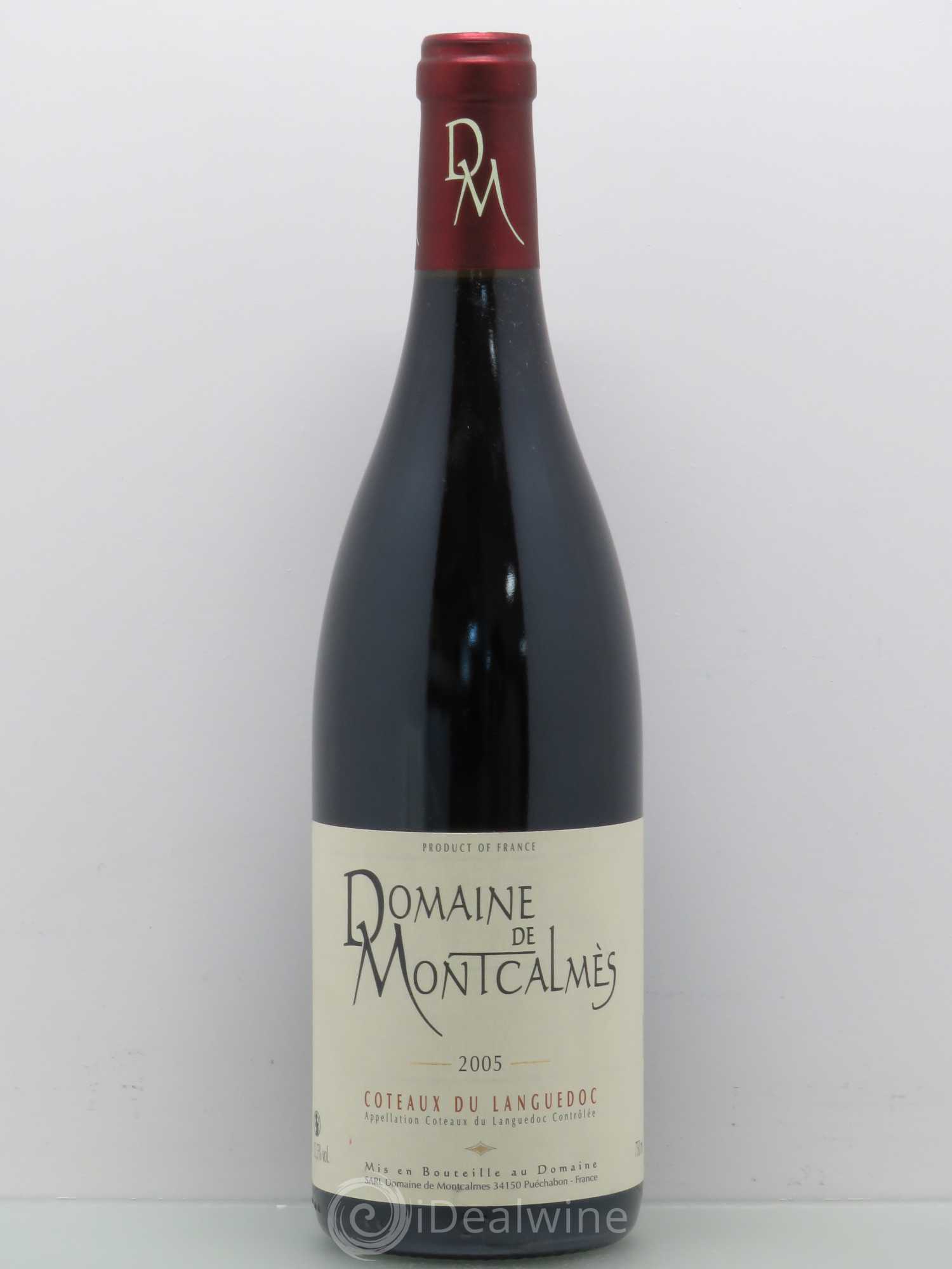 Terrasses du Larzac Domaine de Montcalmès Frédéric Pourtalié 2005 - Lot de 1 bouteille - 0