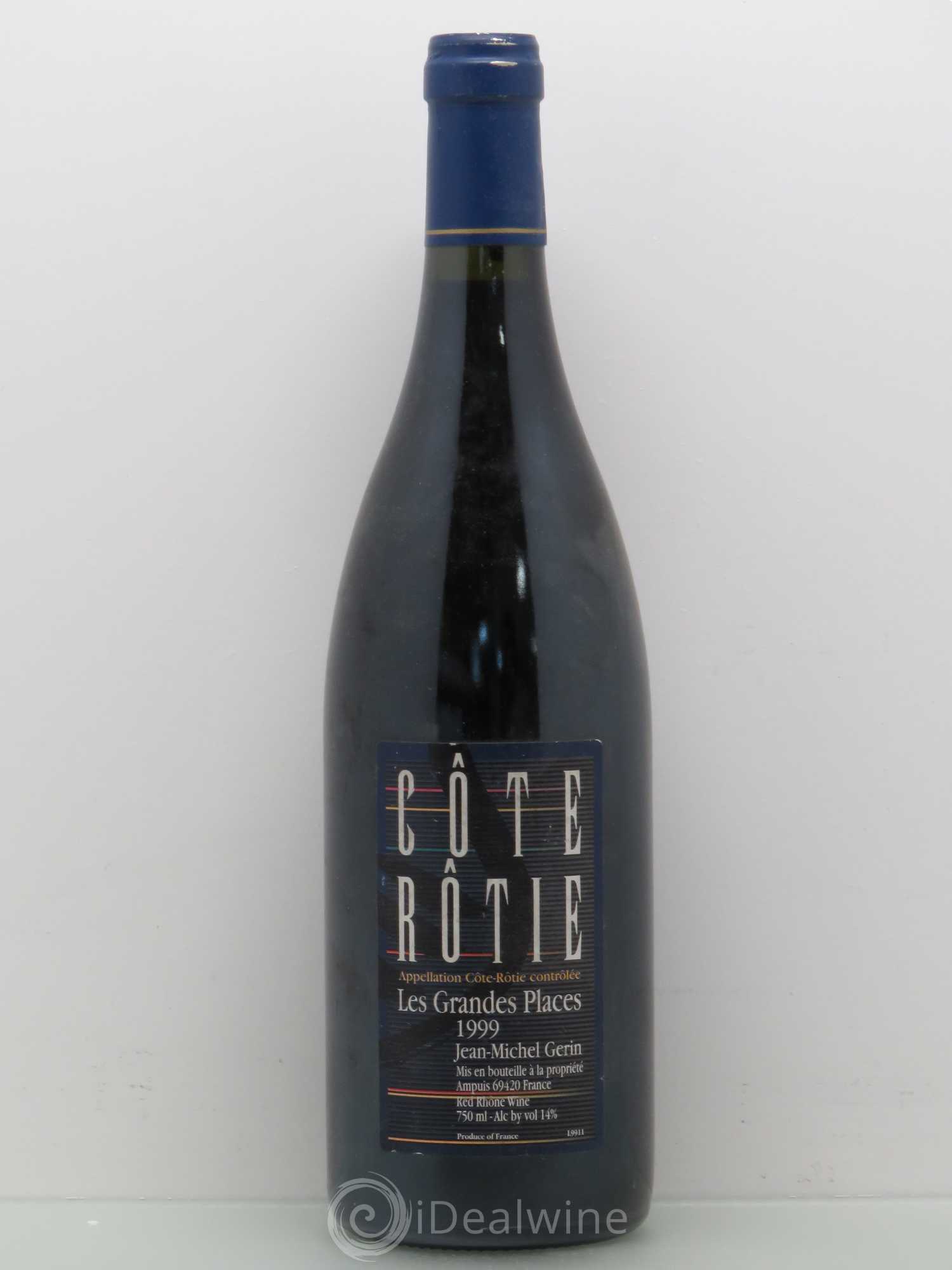 Côte-Rôtie Les Grandes Places Jean-Michel Gerin 1999 - Lot de 1 bouteille - 0