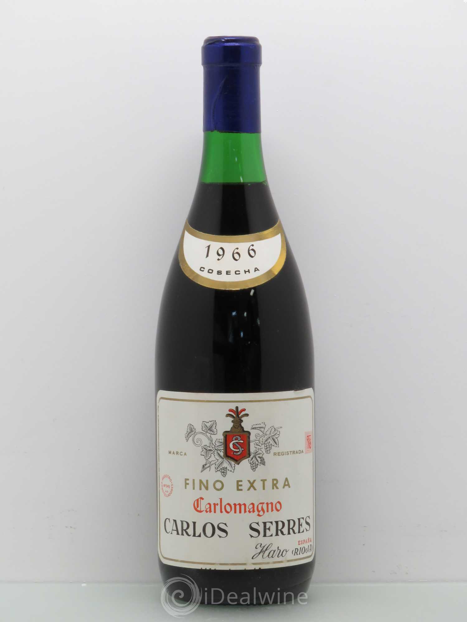 Rioja DOCA Doca Carlos Serres Fino Extra Carlomagno 1966 - Lotto di 1 bottiglia - 0