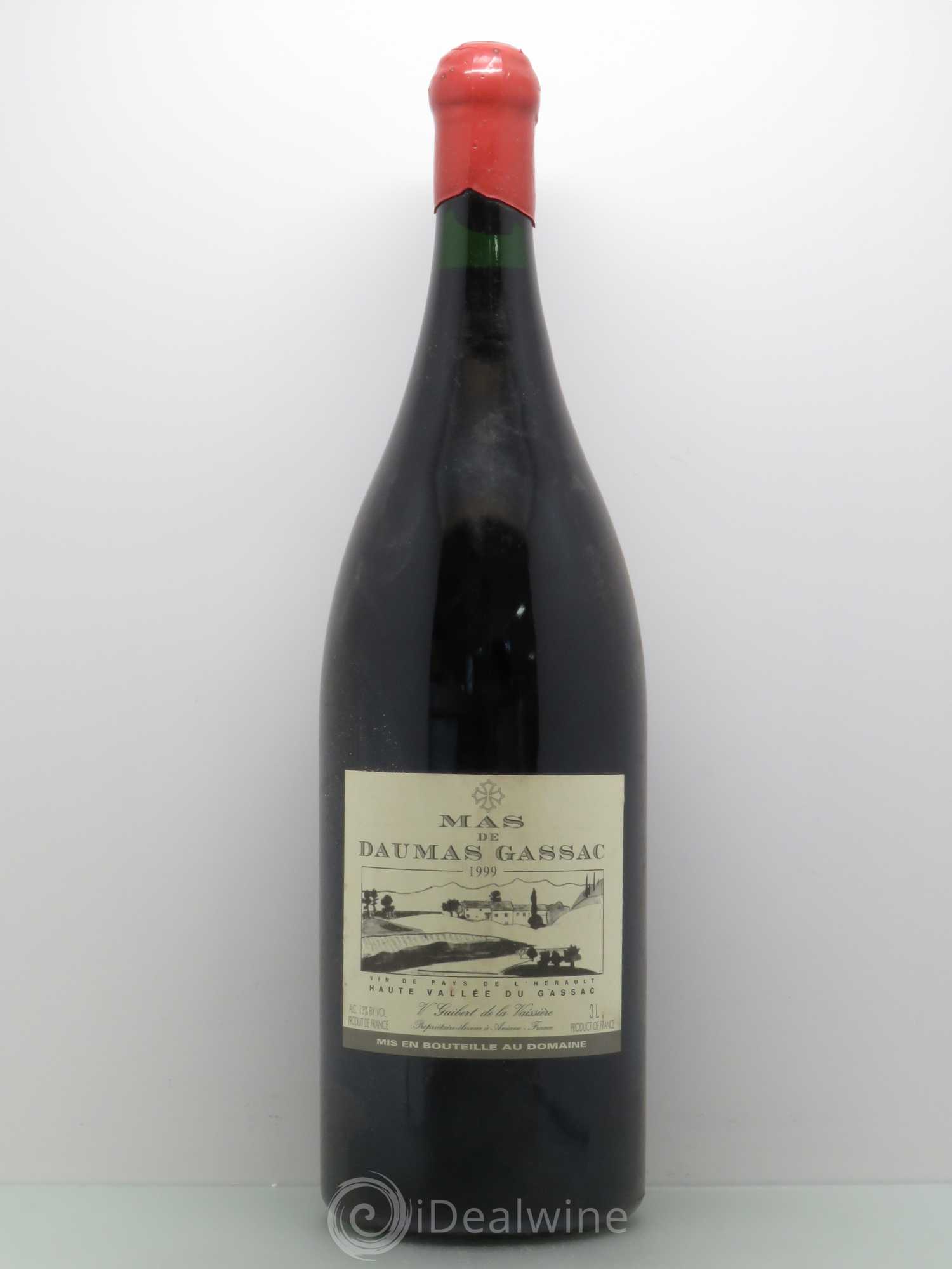 Saint-Guilhem-le-Désert - Cité d'Aniane Mas Daumas Gassac Famille Guibert de La Vaissière (sans prix de réserve) 1999 - Lot de 1 double magnum - 0