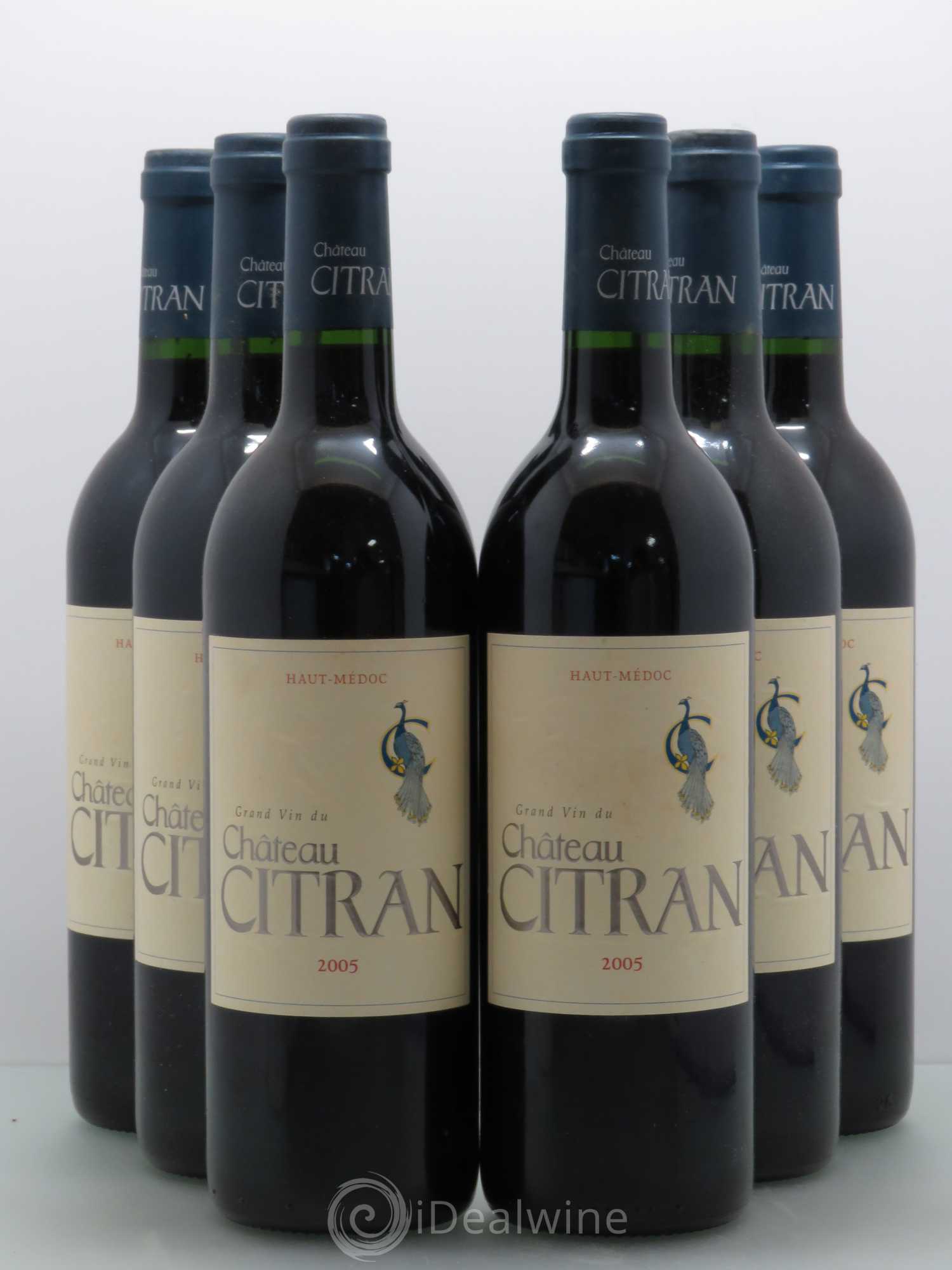 Château Citran Cru Bourgeois (sans prix de réserve) 2005 - Lot de 6 bouteilles - 0