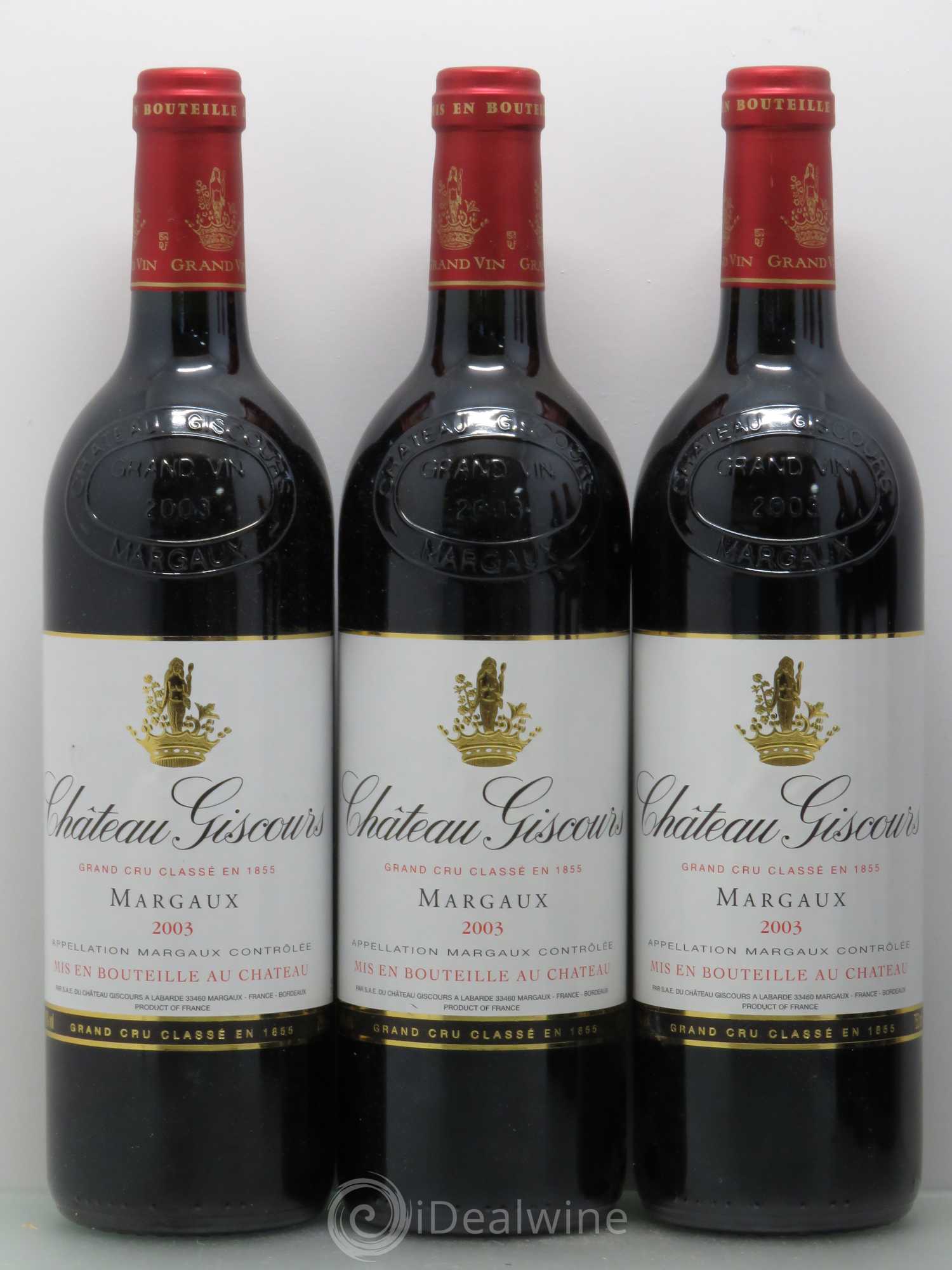 Château Giscours 3ème Grand Cru Classé 2003 - Lot de 6 bouteilles - 2