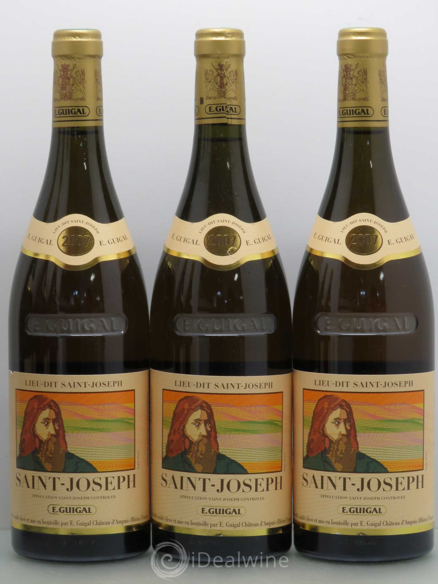 Saint-Joseph Lieu-dit Saint-Joseph Guigal (sans prix de réserve) 2007 - Lot de 6 bouteilles - 2