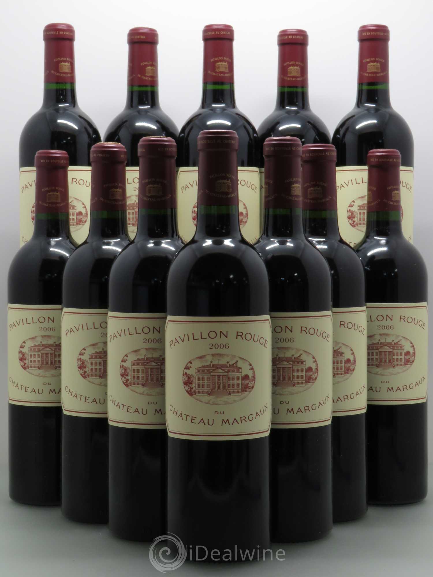 Pavillon Rouge du Château Margaux Second Vin 2006 - Lot de 12 bouteilles - 0