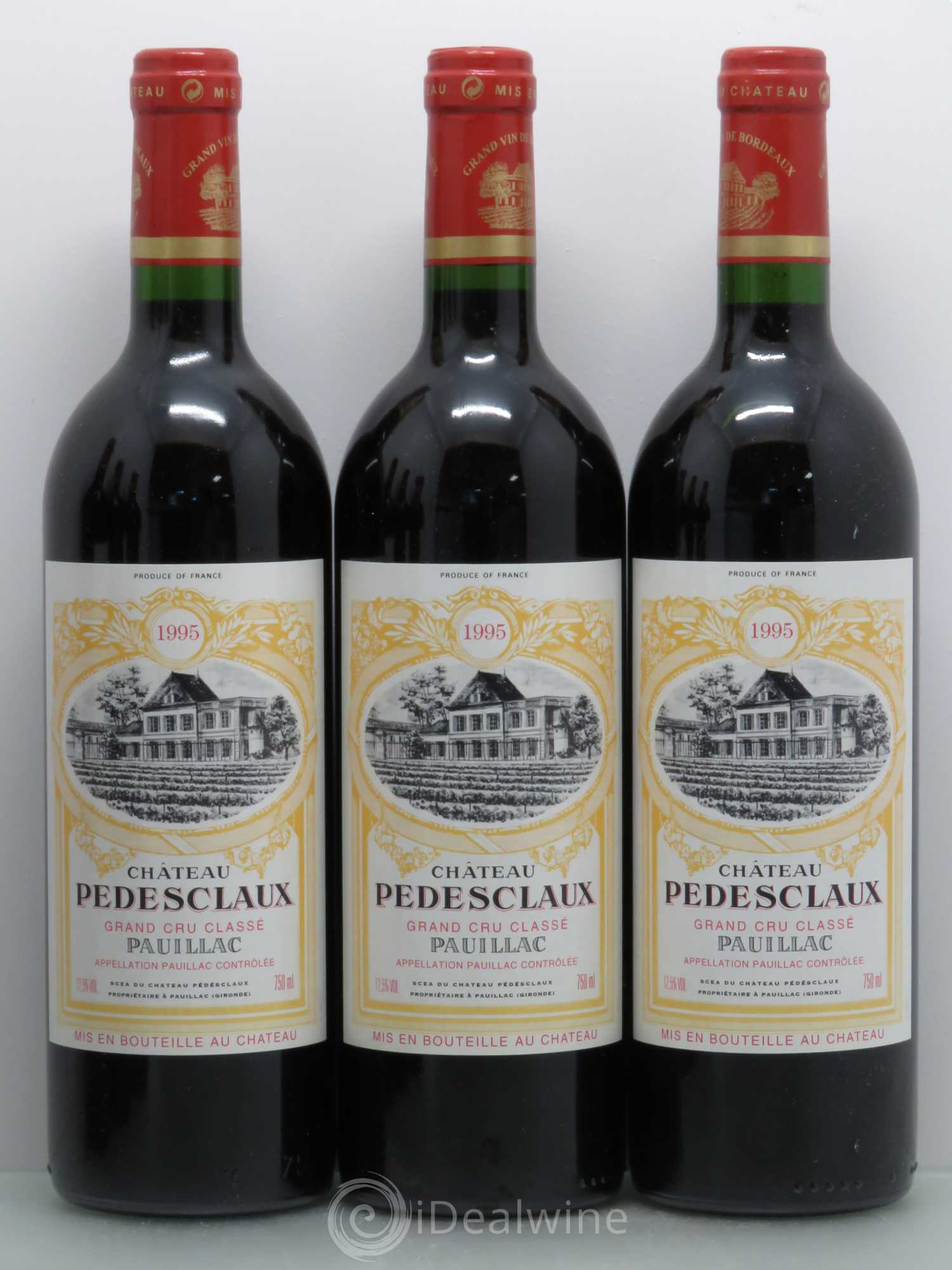 Château Pedesclaux 5ème Grand Cru Classé (sans prix de réserve) 1995 - Lot de 6 bouteilles - 1