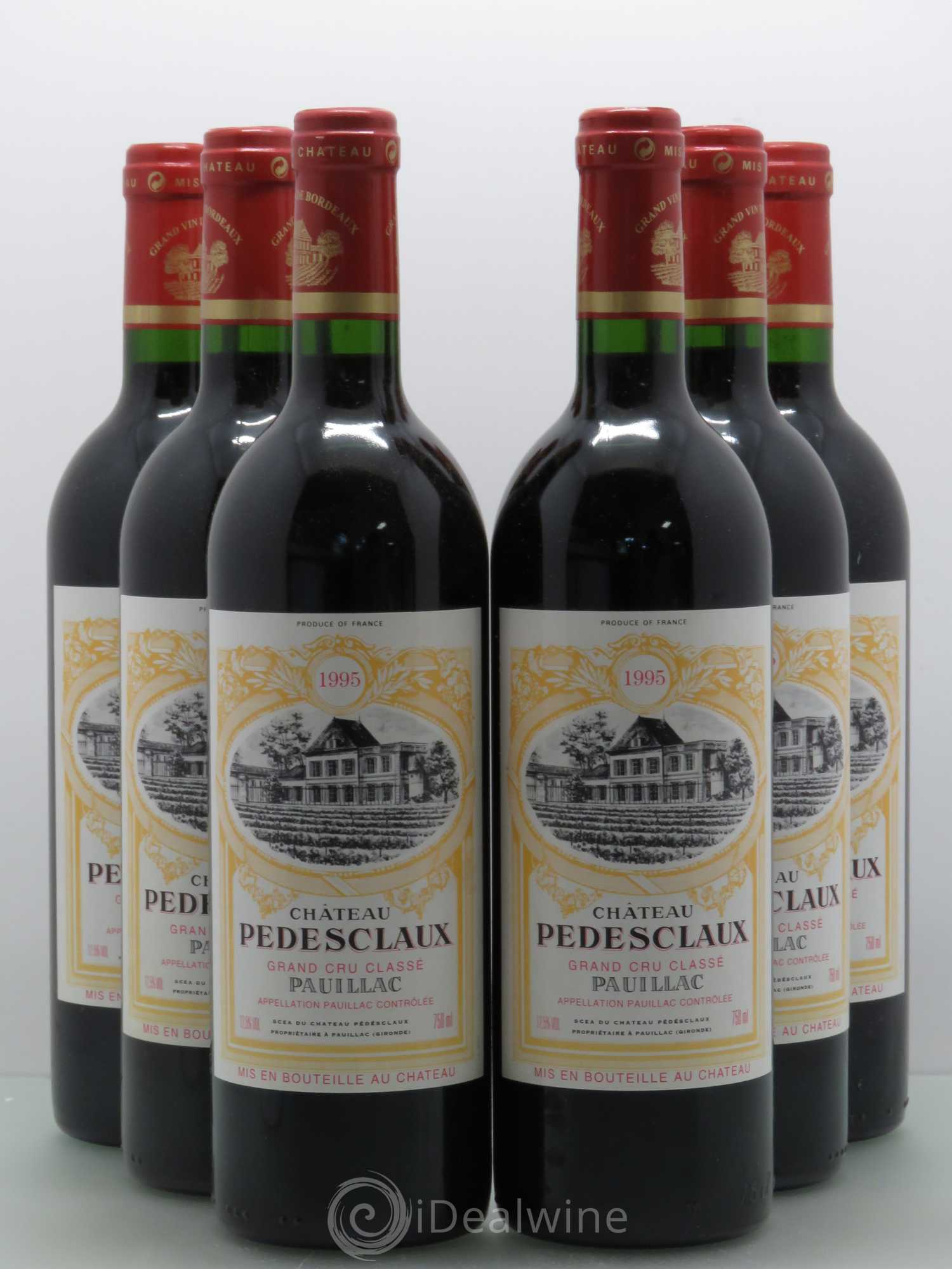 Château Pedesclaux 5ème Grand Cru Classé (sans prix de réserve) 1995 - Lot de 6 bouteilles - 0