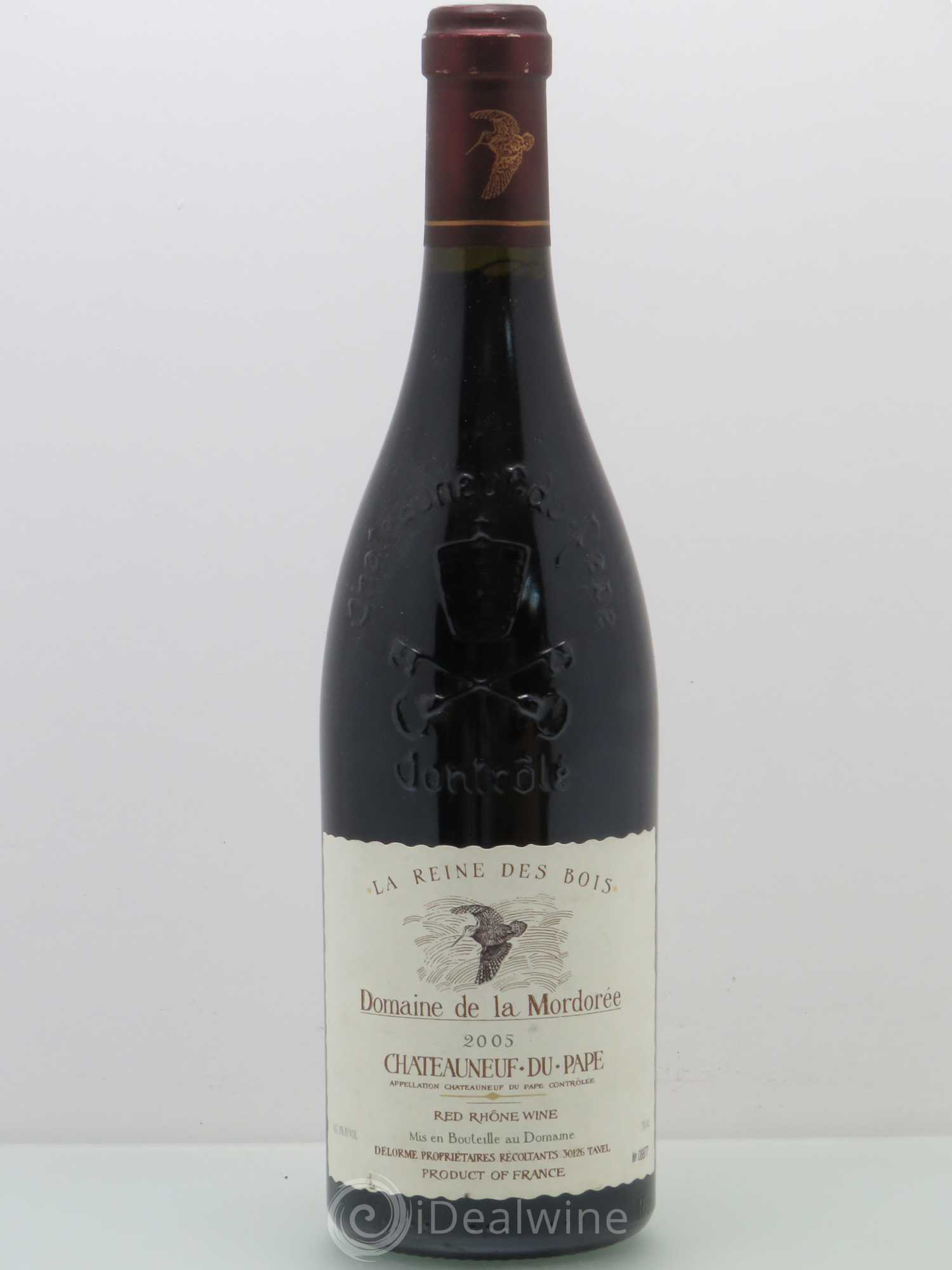 Châteauneuf-du-Pape Cuvée de la Reine des Bois La Mordorée (Domaine de) (sans prix de réserve) 2005 - Lot de 1 bouteille - 0