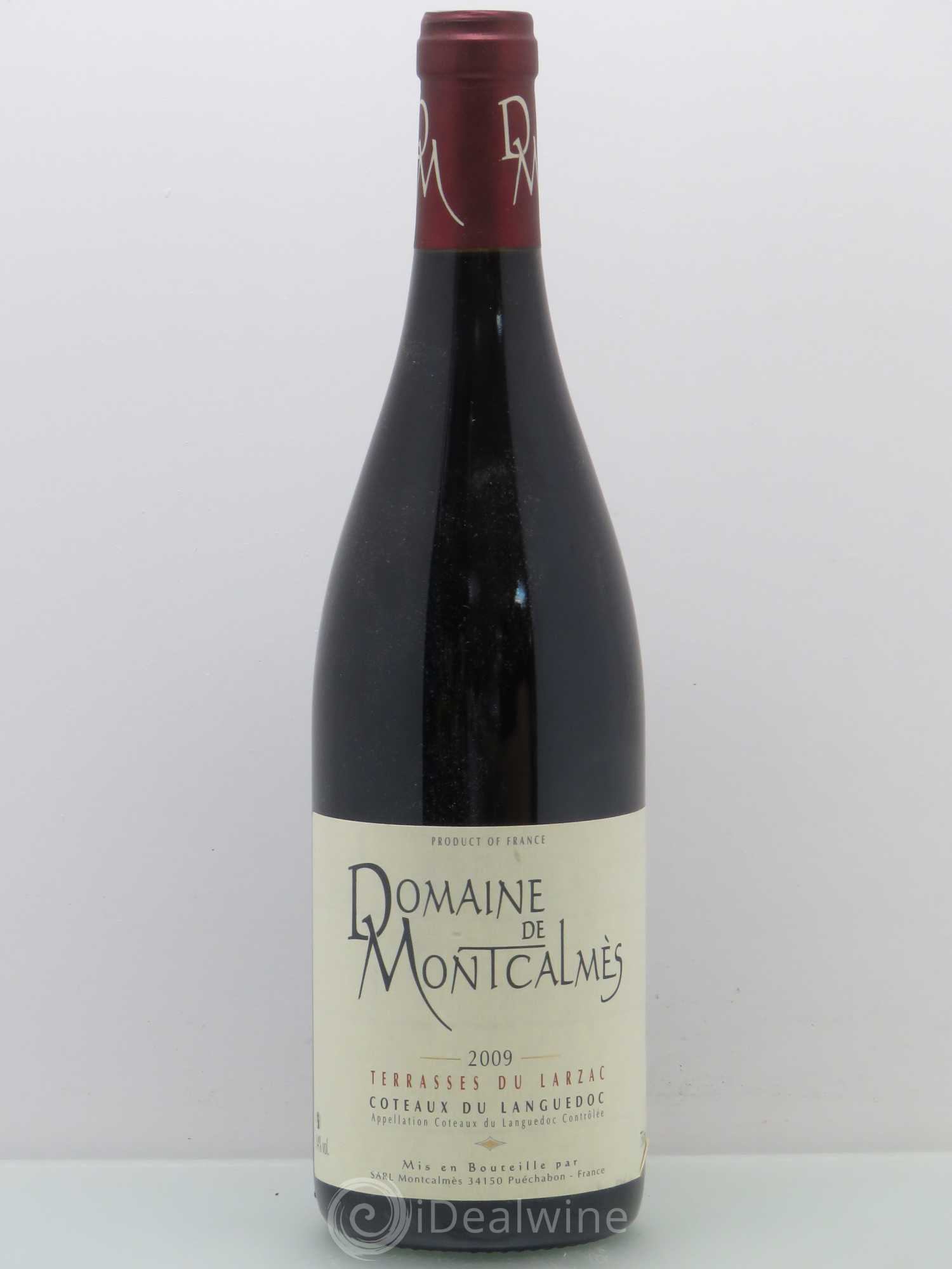 Terrasses du Larzac Domaine de Montcalmès Frédéric Pourtalié (sans prix de réserve) 2009 - Lot de 1 bouteille - 0