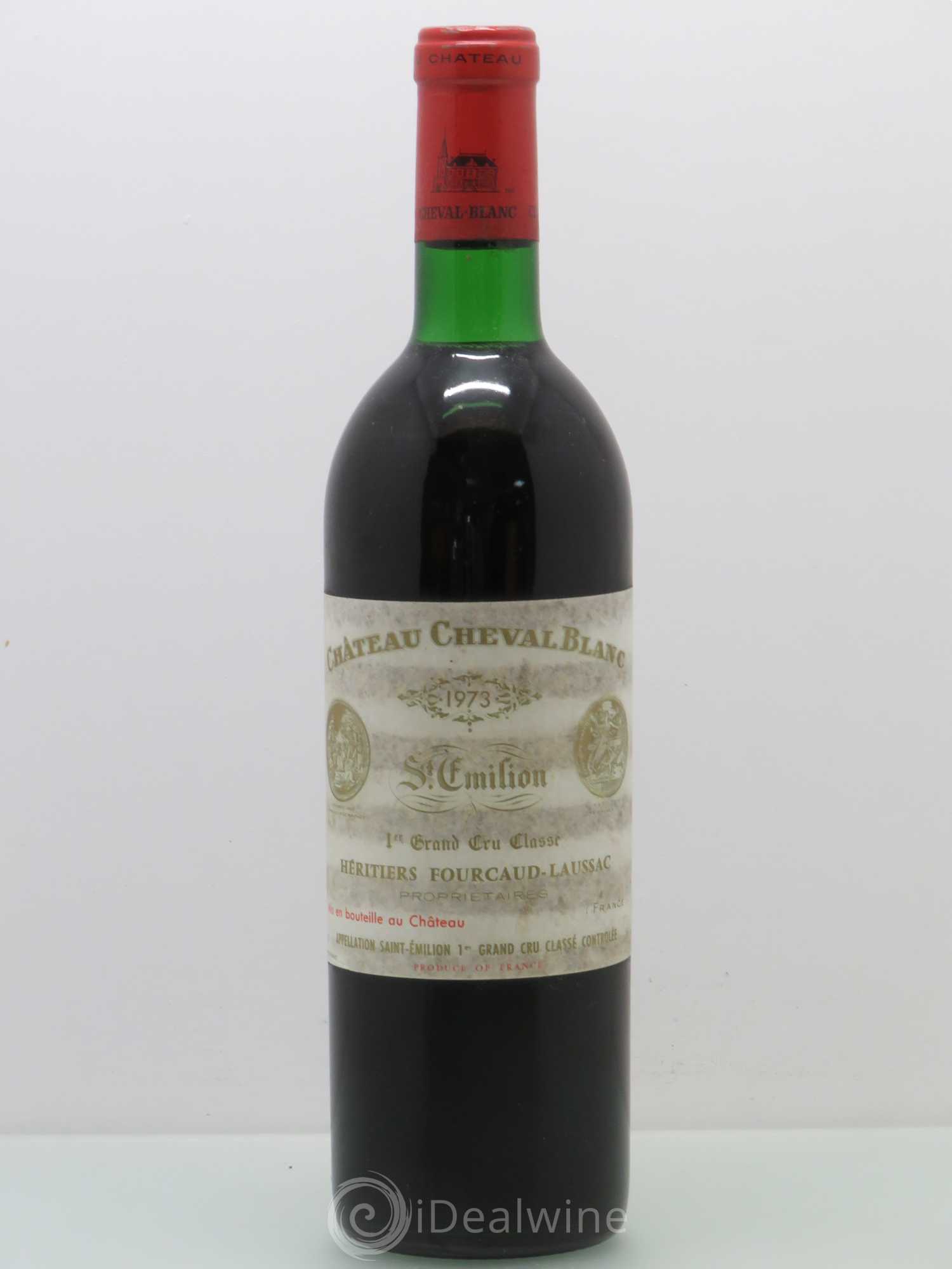 Château Cheval Blanc 1er Grand Cru Classé A 1973 - Lot de 1 bouteille - 0