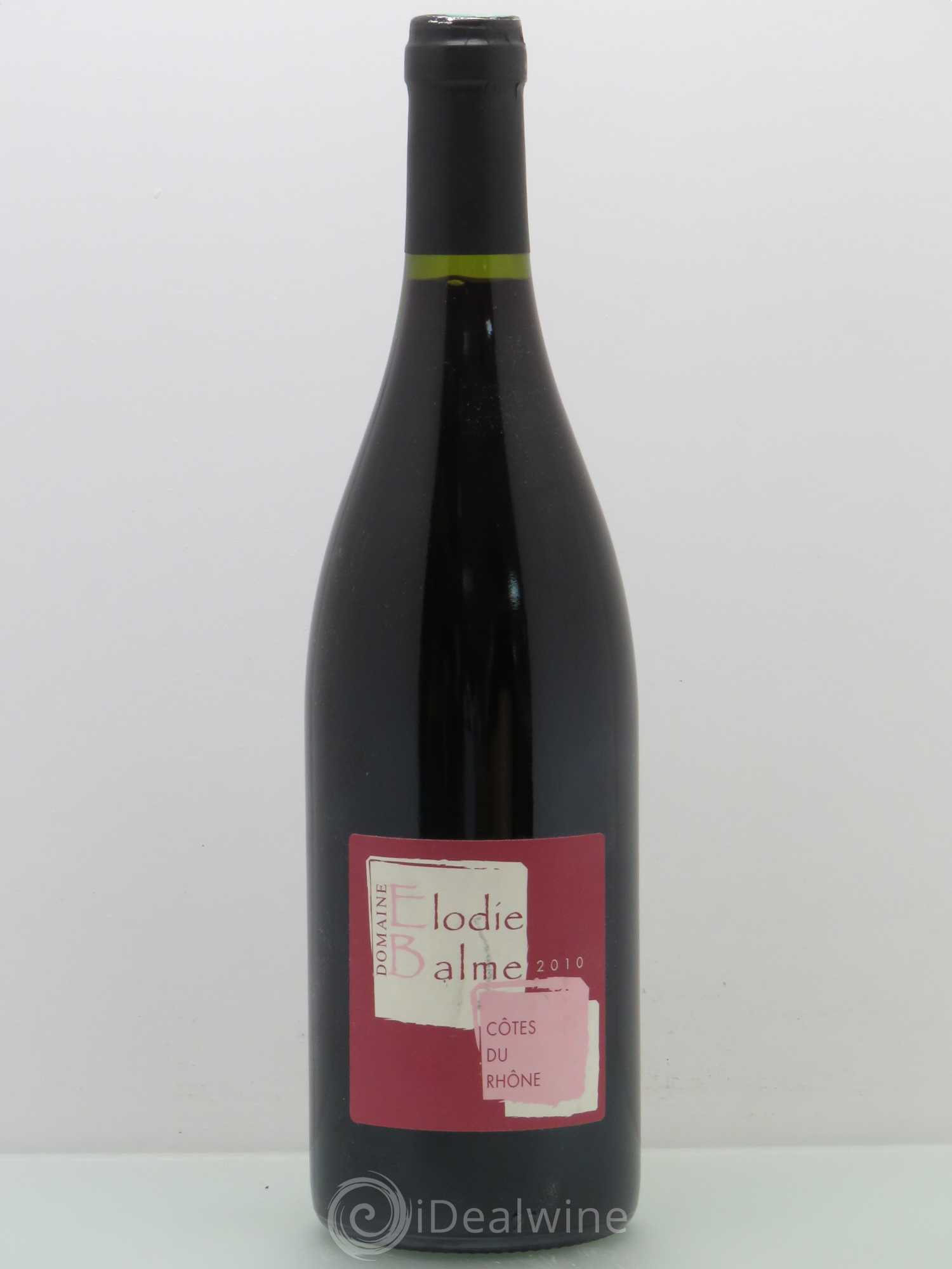Côtes-du-Rhône Domaine Elodie Balme (sans prix de réserve) 2010 - Posten von 1 Flasche - 0