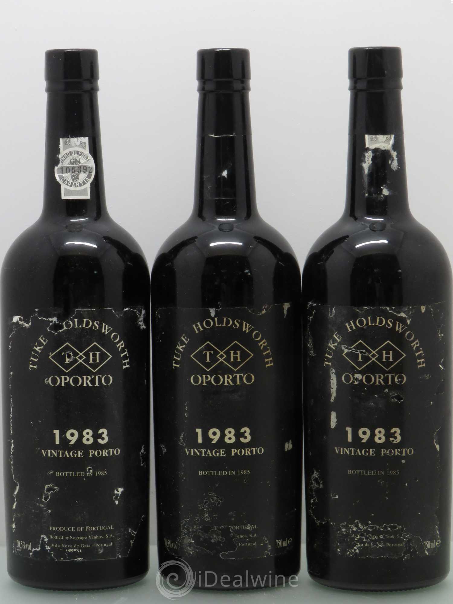 Porto Porto Vintage Tuke Holdsworth bottled 1985 (sans prix de réserve) 1983 - Posten von 3 Flaschen - 0
