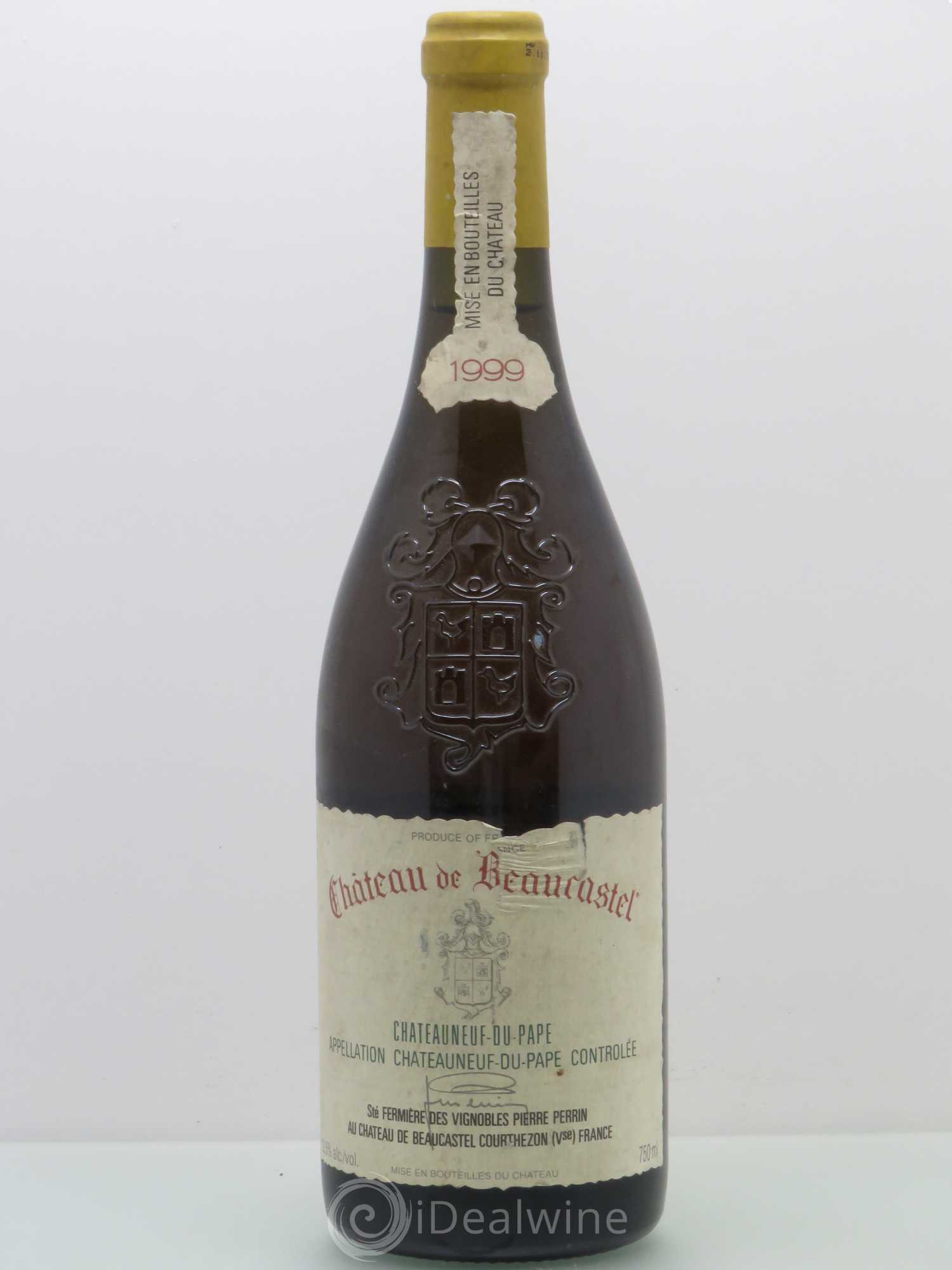 Châteauneuf-du-Pape Château de Beaucastel Famille Perrin 1999 - Lot de 1 bouteille - 0