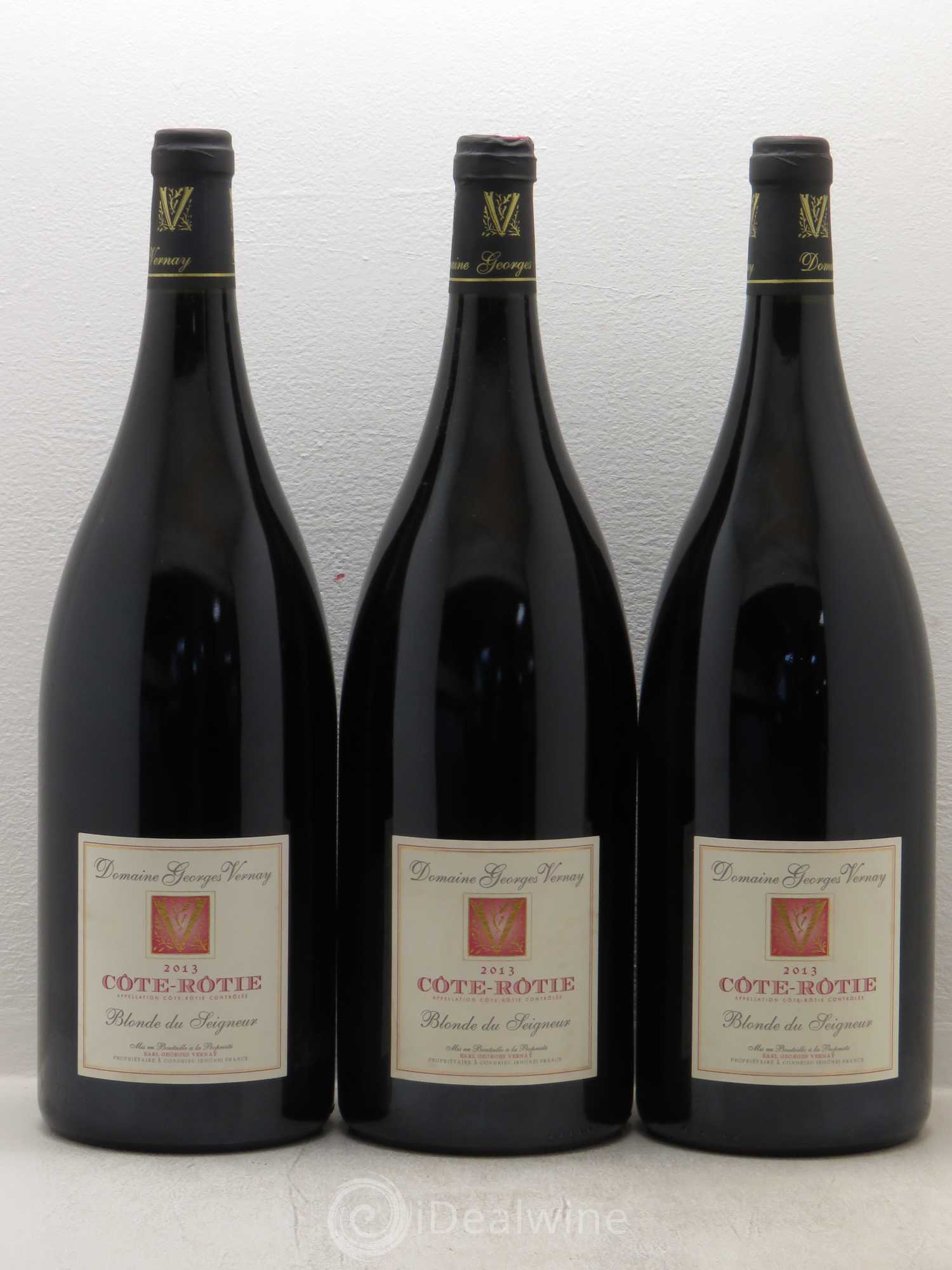 Côte-Rôtie Blonde du Seigneur Georges Vernay 2013 - Lot de 3 magnums - 0