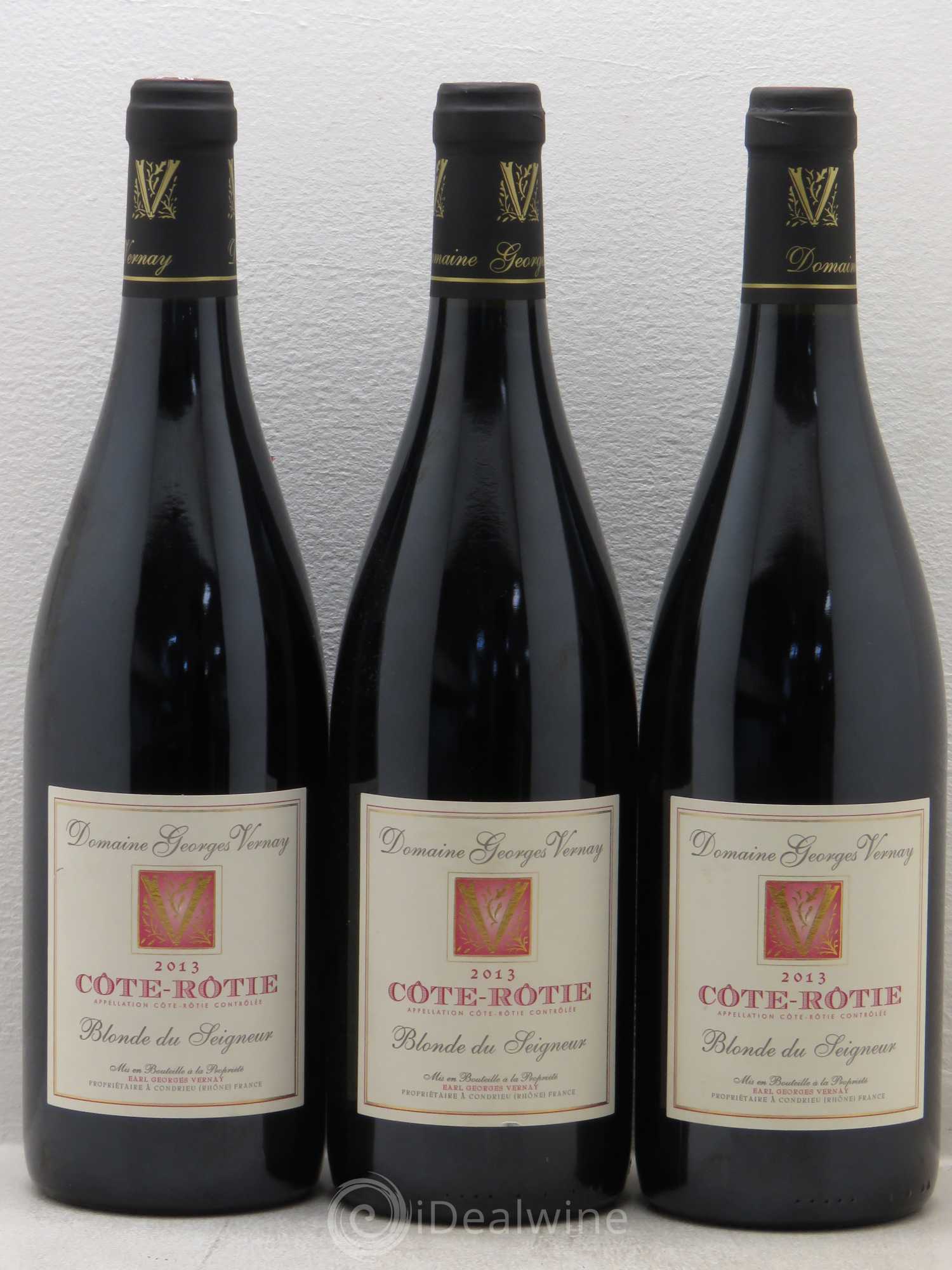 Côte-Rôtie Blonde du Seigneur Georges Vernay 2013 - Lot de 6 bouteilles - 2