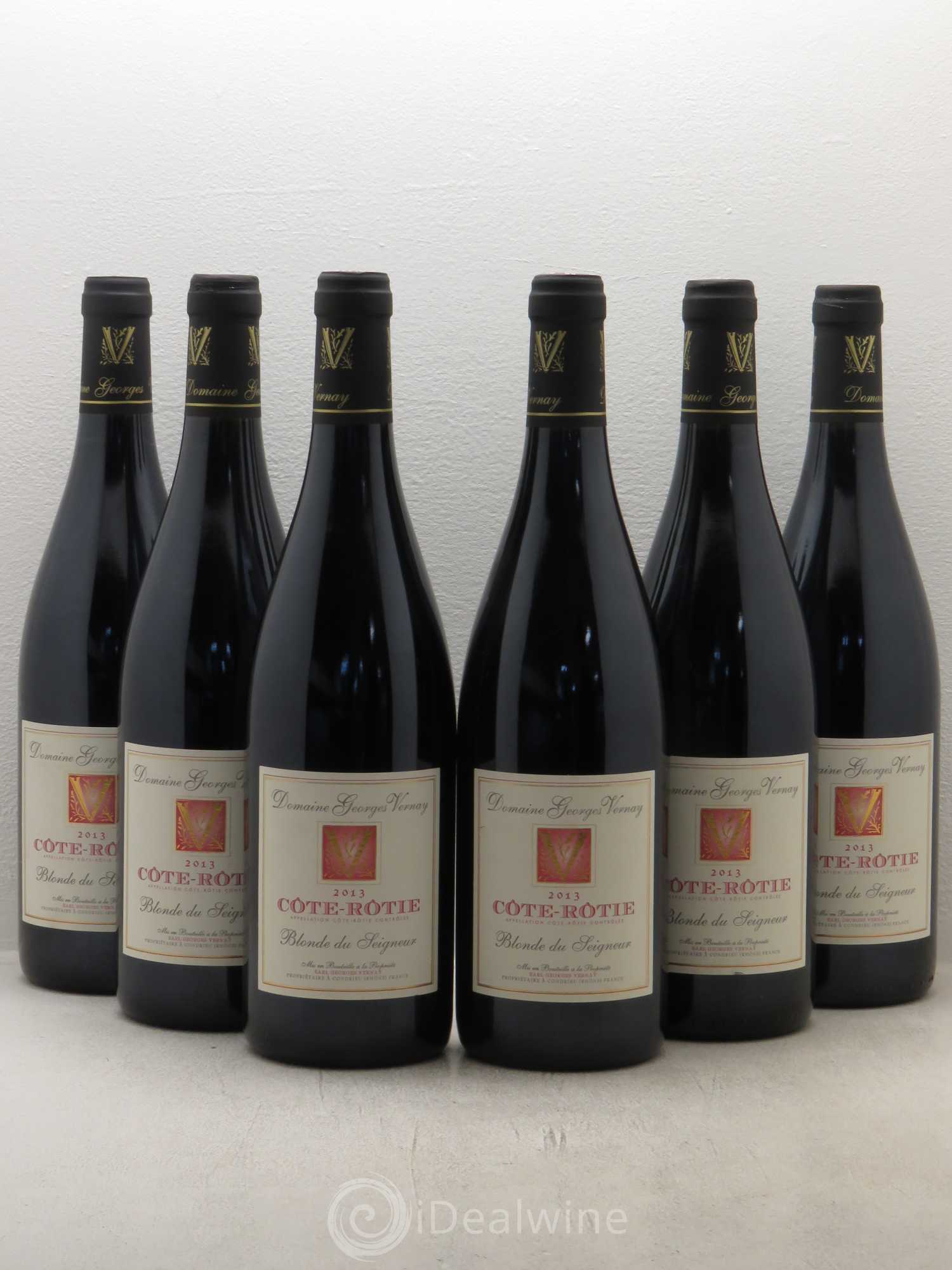 Côte-Rôtie Blonde du Seigneur Georges Vernay 2013 - Lot de 6 bouteilles - 0