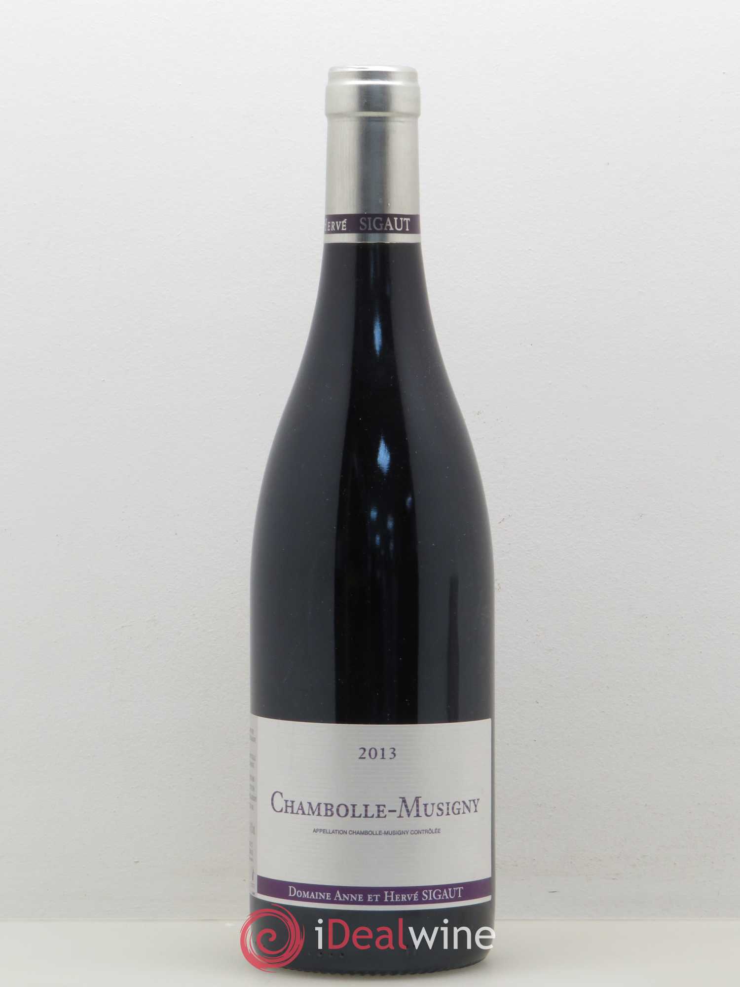Chambolle-Musigny Anne et Herve Sigaut 2013 - Posten von 1 Flasche - 0