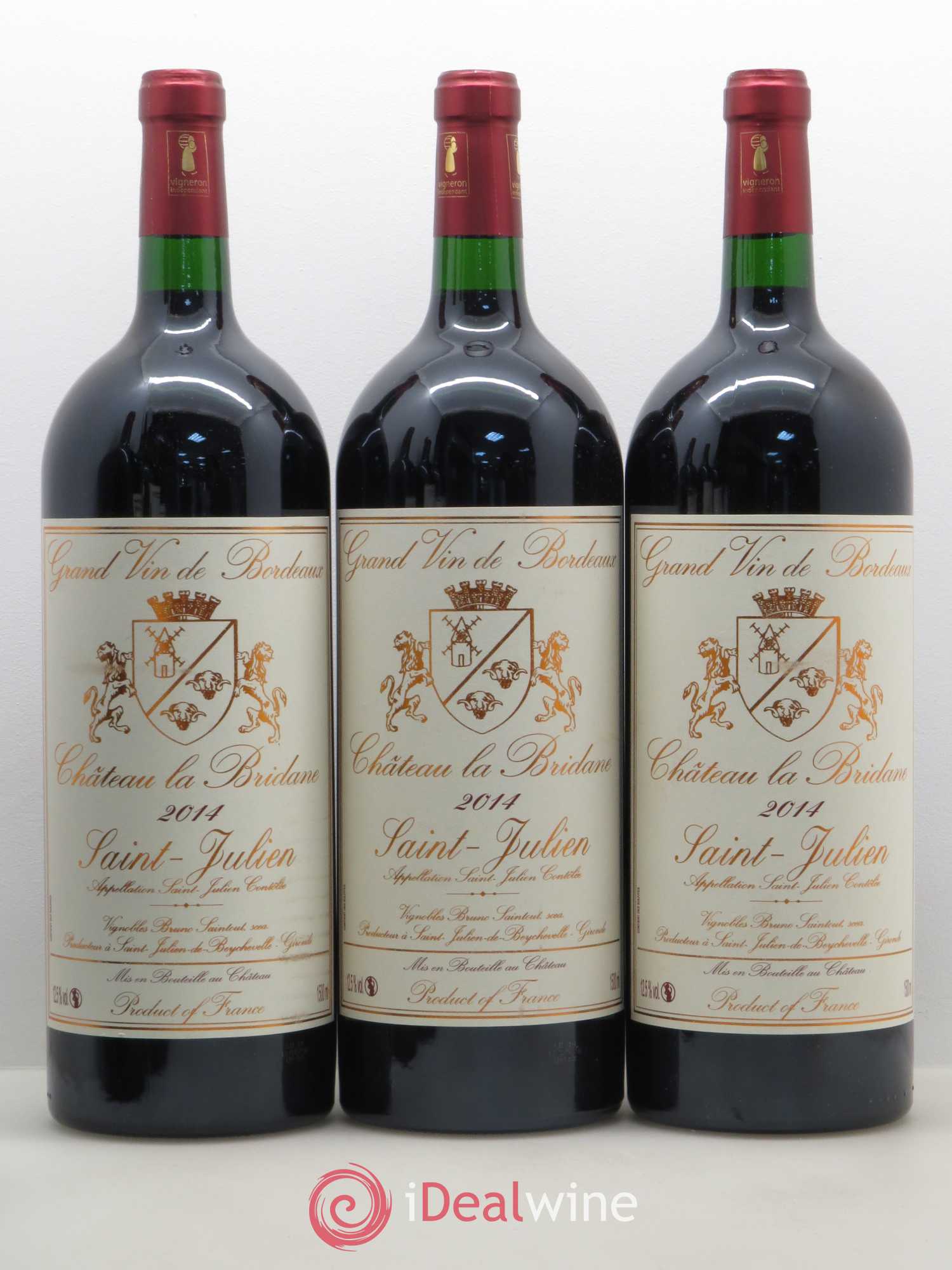 Château la Bridane Cru Bourgeois 2014 - Lot de 6 magnums - 2