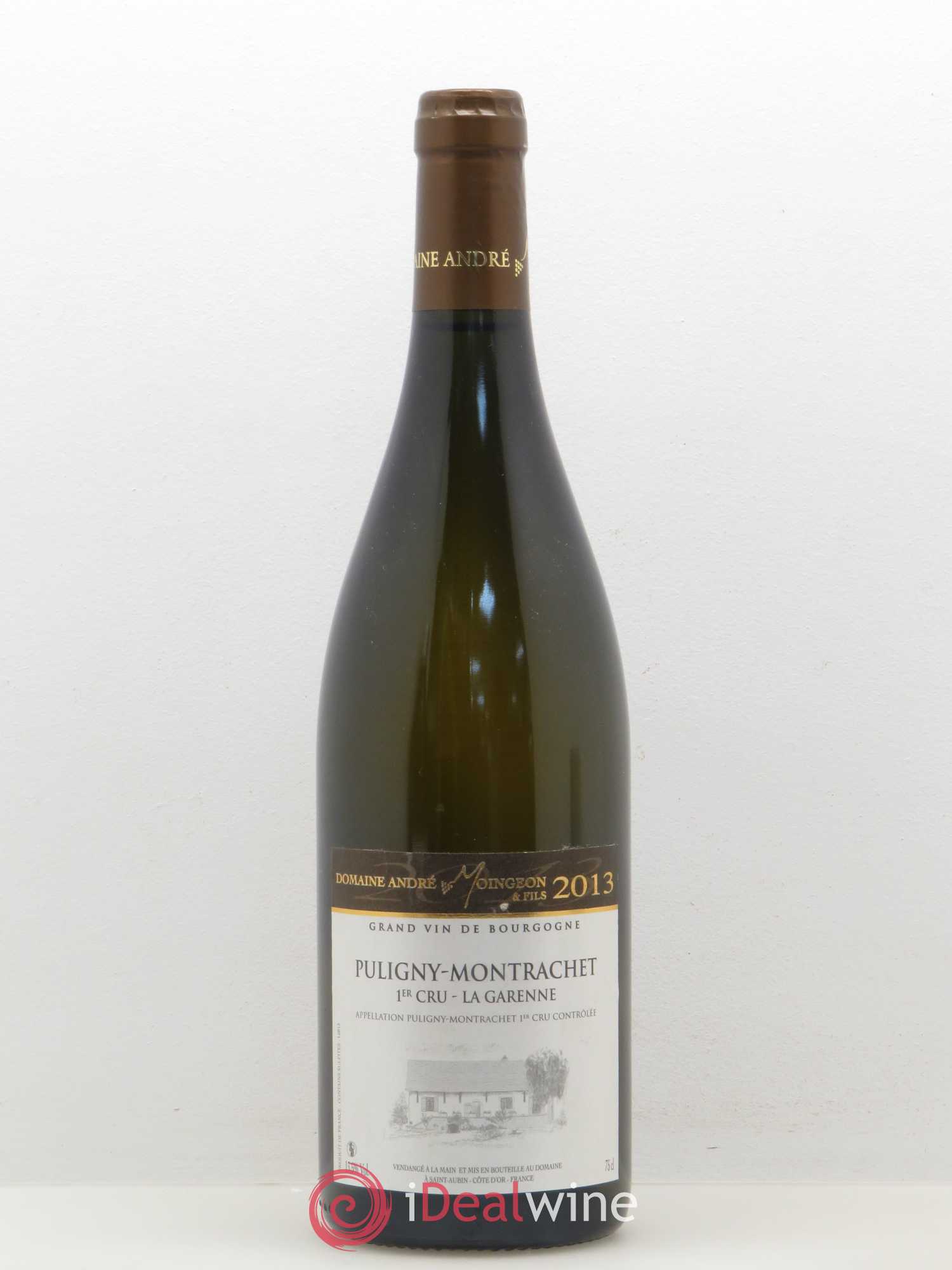 Puligny-Montrachet 1er Cru Garenne Domaine Andre Moingeon 2013 - Posten von 1 Flasche - 0