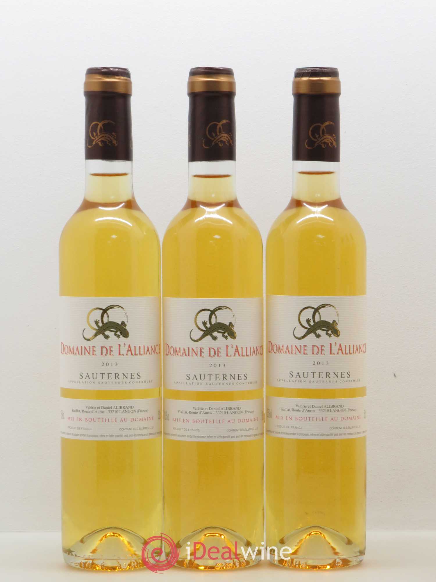Sauternes 2013 - Lotto di 6 bottiglie - 1
