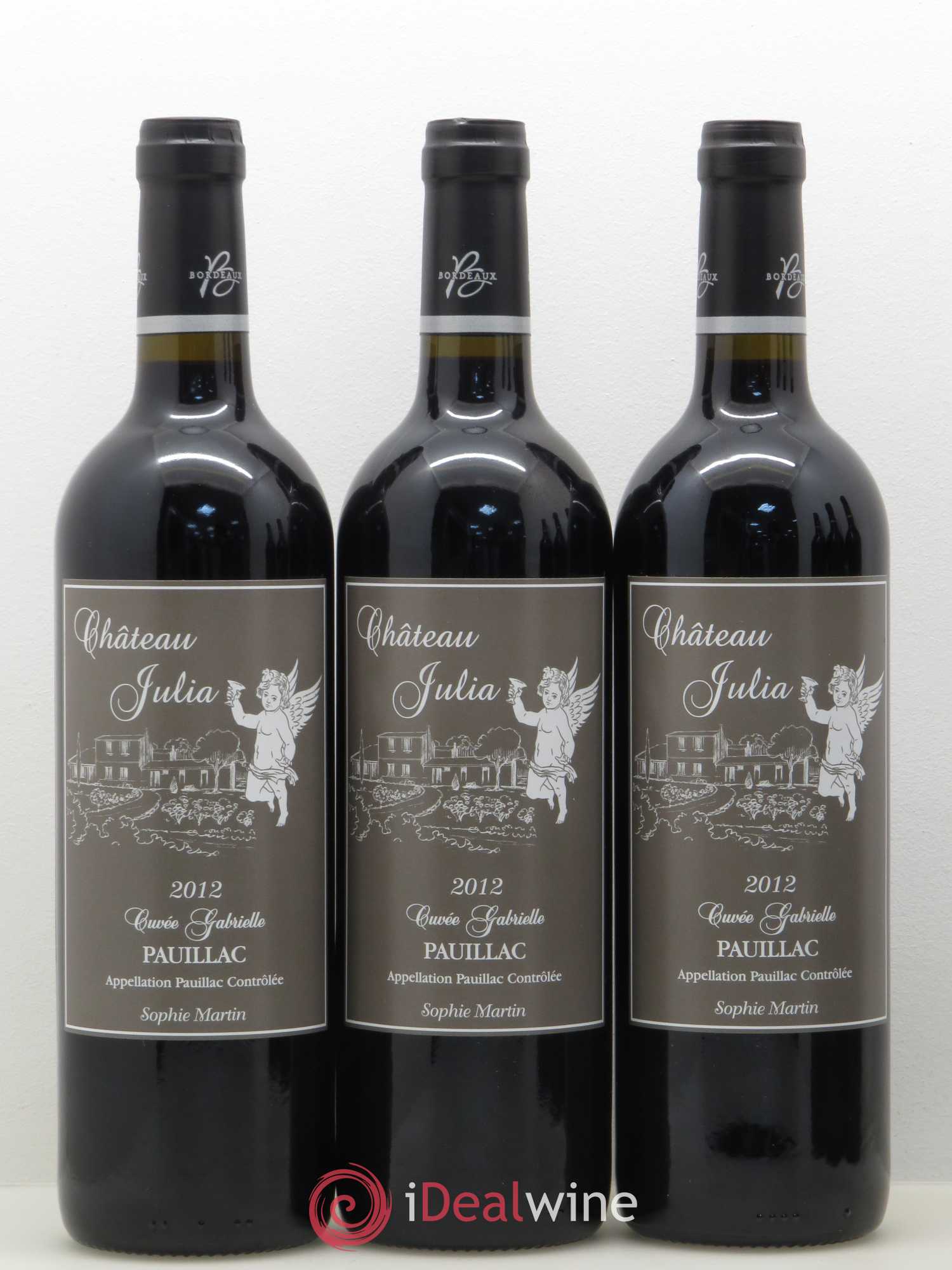 Pauillac Château Julia 2012 - Lot de 6 bouteilles - 1