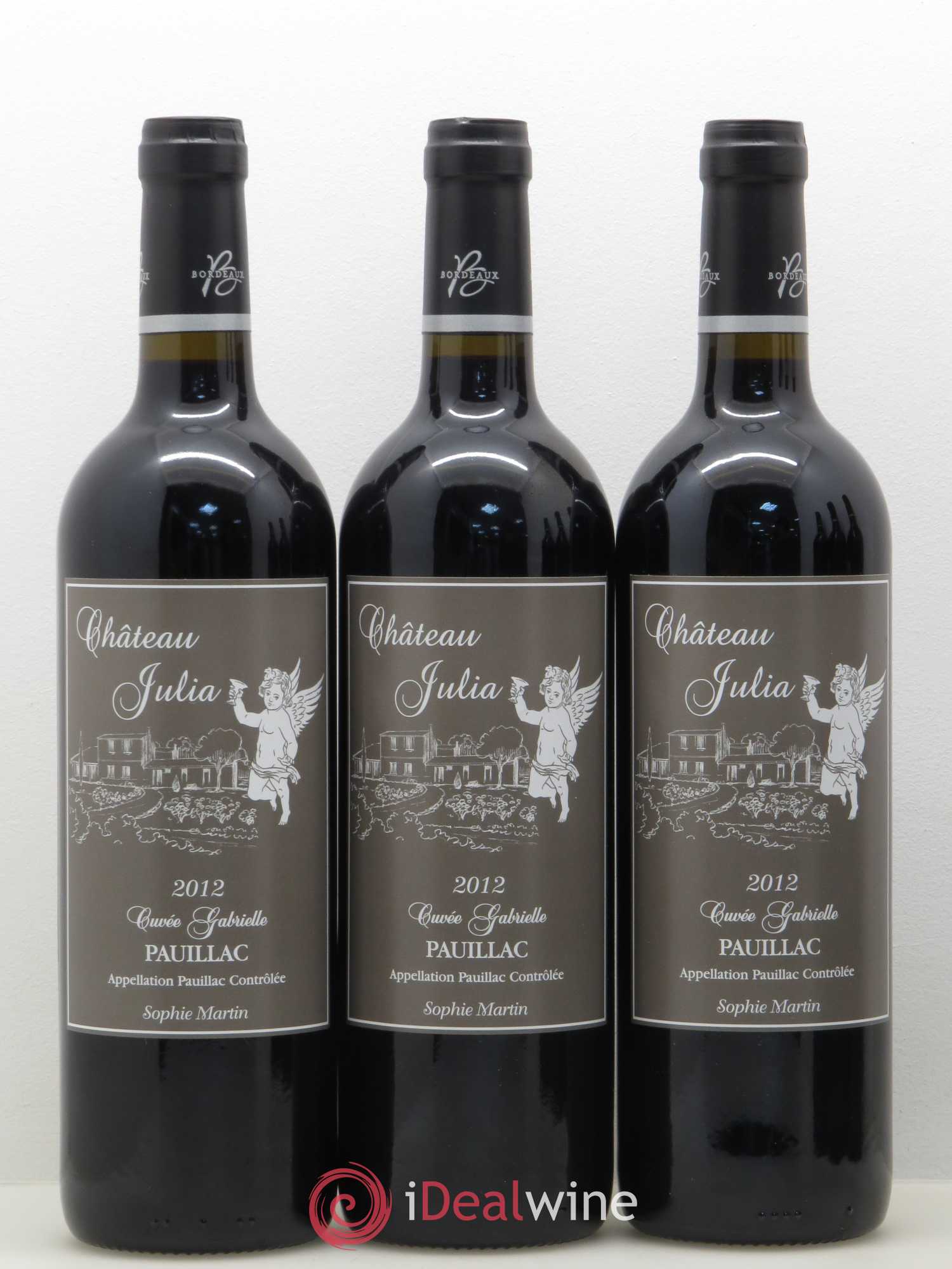 Pauillac Château Julia 2012 - Lot de 6 bouteilles - 2