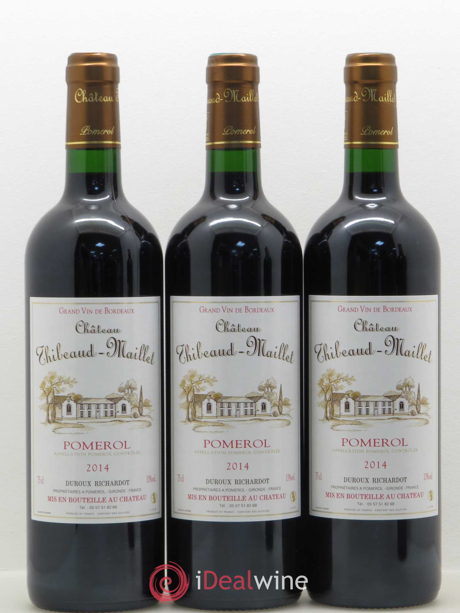 Pomerol Château Thibeaud Maillet 2014 - Lot de 12 bouteilles - 4