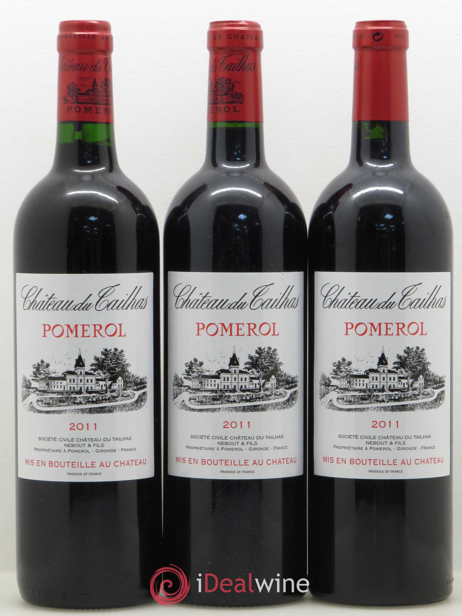 Château du Tailhas 2011 - Lot de 3 bouteilles - 0