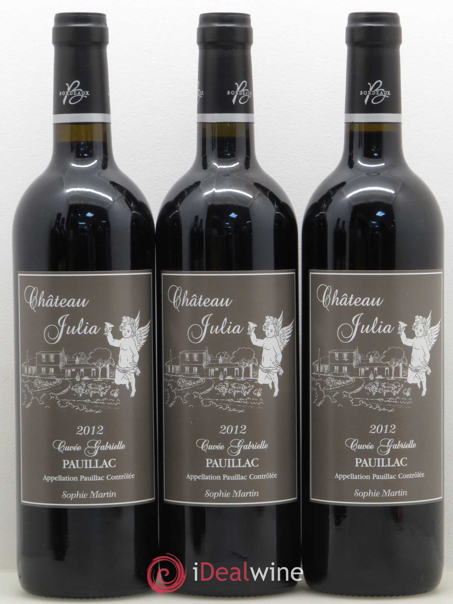 Pauillac Château Julia 2012 - Lot de 12 bouteilles - 1
