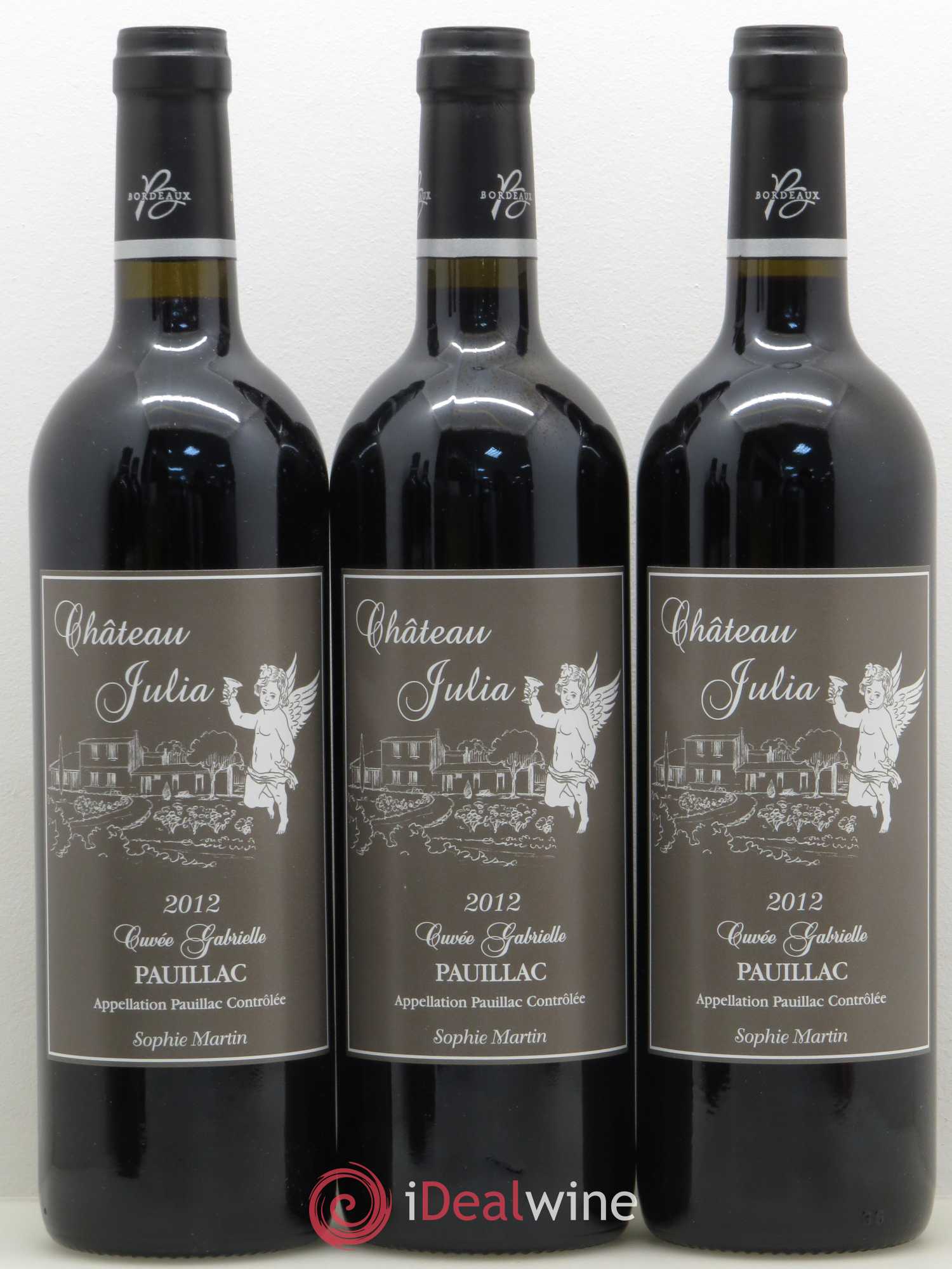 Pauillac Château Julia 2012 - Lot de 12 bouteilles - 2