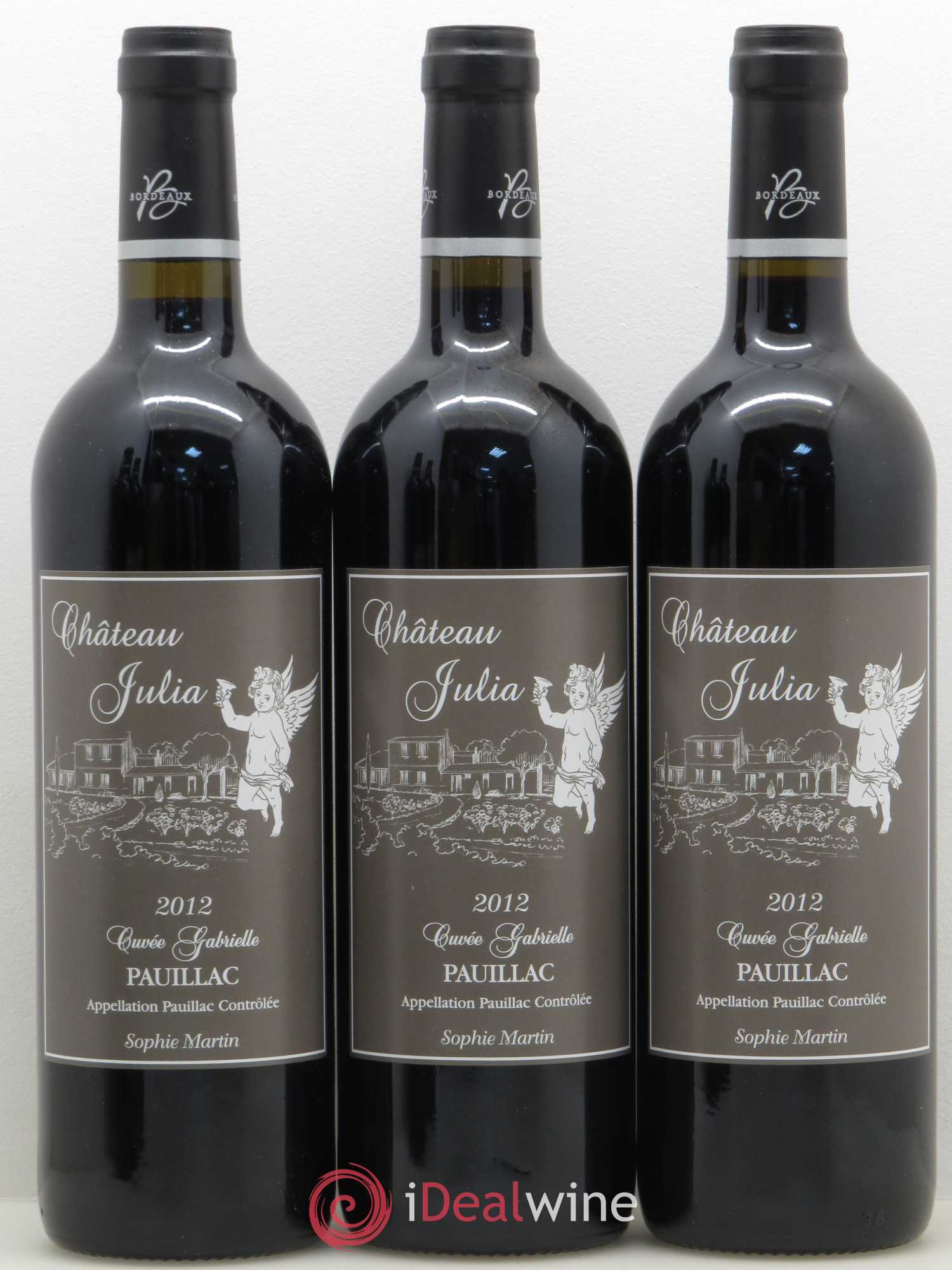 Pauillac Château Julia 2012 - Lot de 12 bouteilles - 3