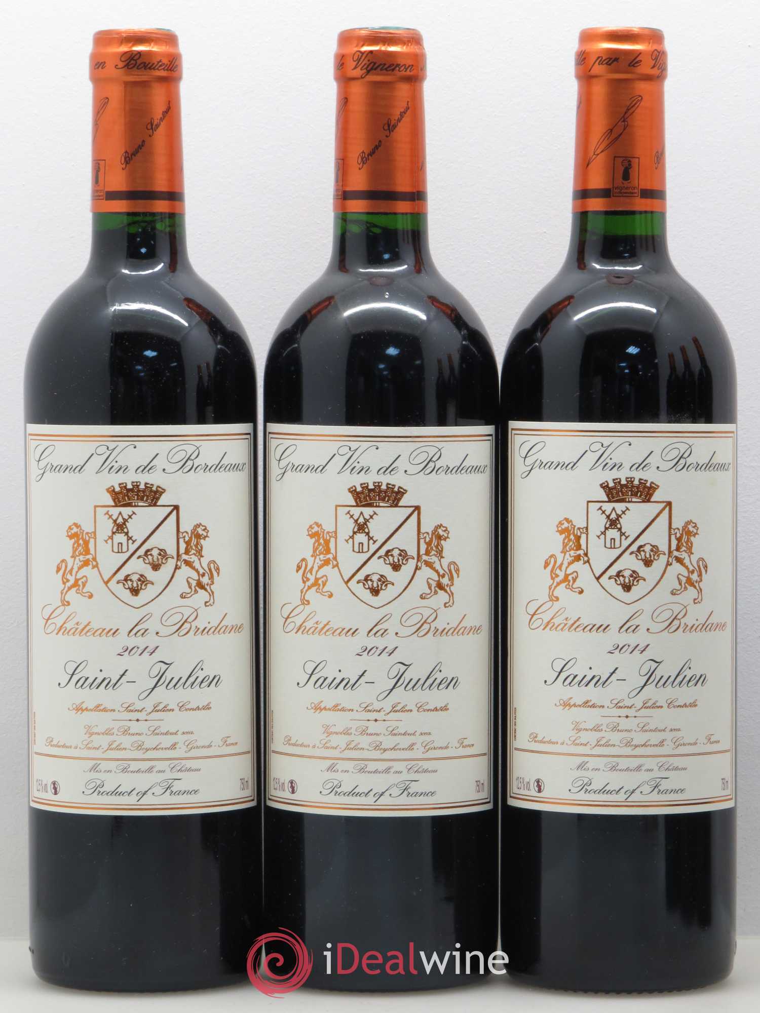 Château la Bridane Cru Bourgeois 2014 - Lot de 6 bouteilles - 1