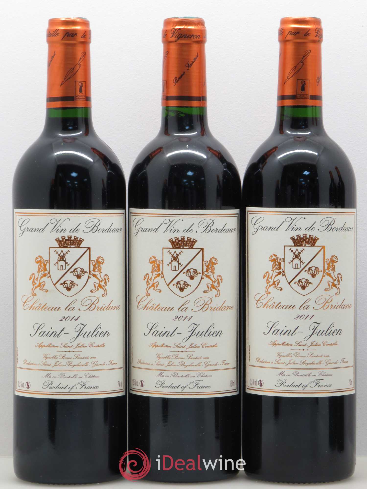 Château la Bridane Cru Bourgeois 2014 - Lot de 6 bouteilles - 2