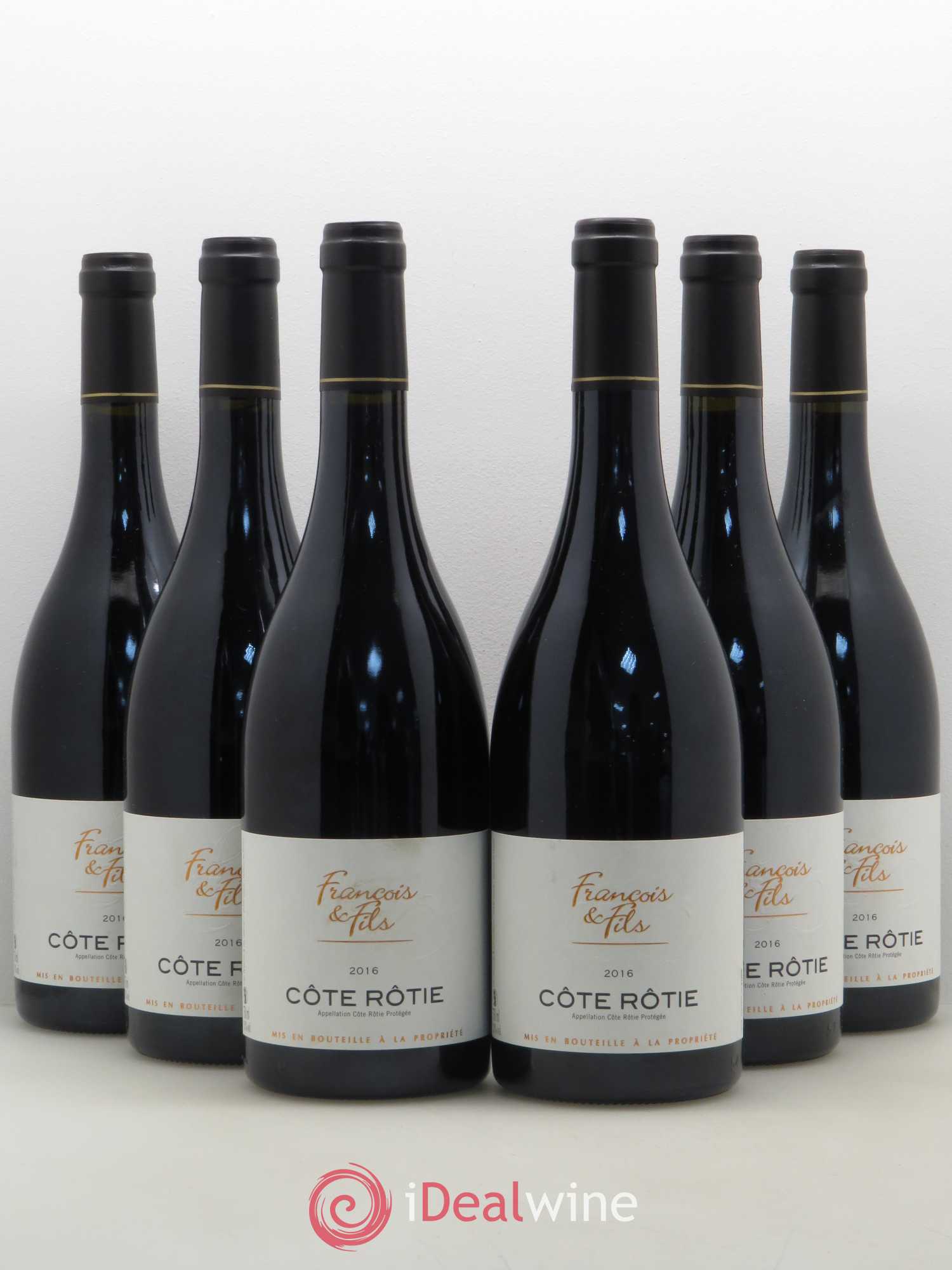 Côte-Rôtie François et Fils 2016 - Posten von 6 Flaschen - 0