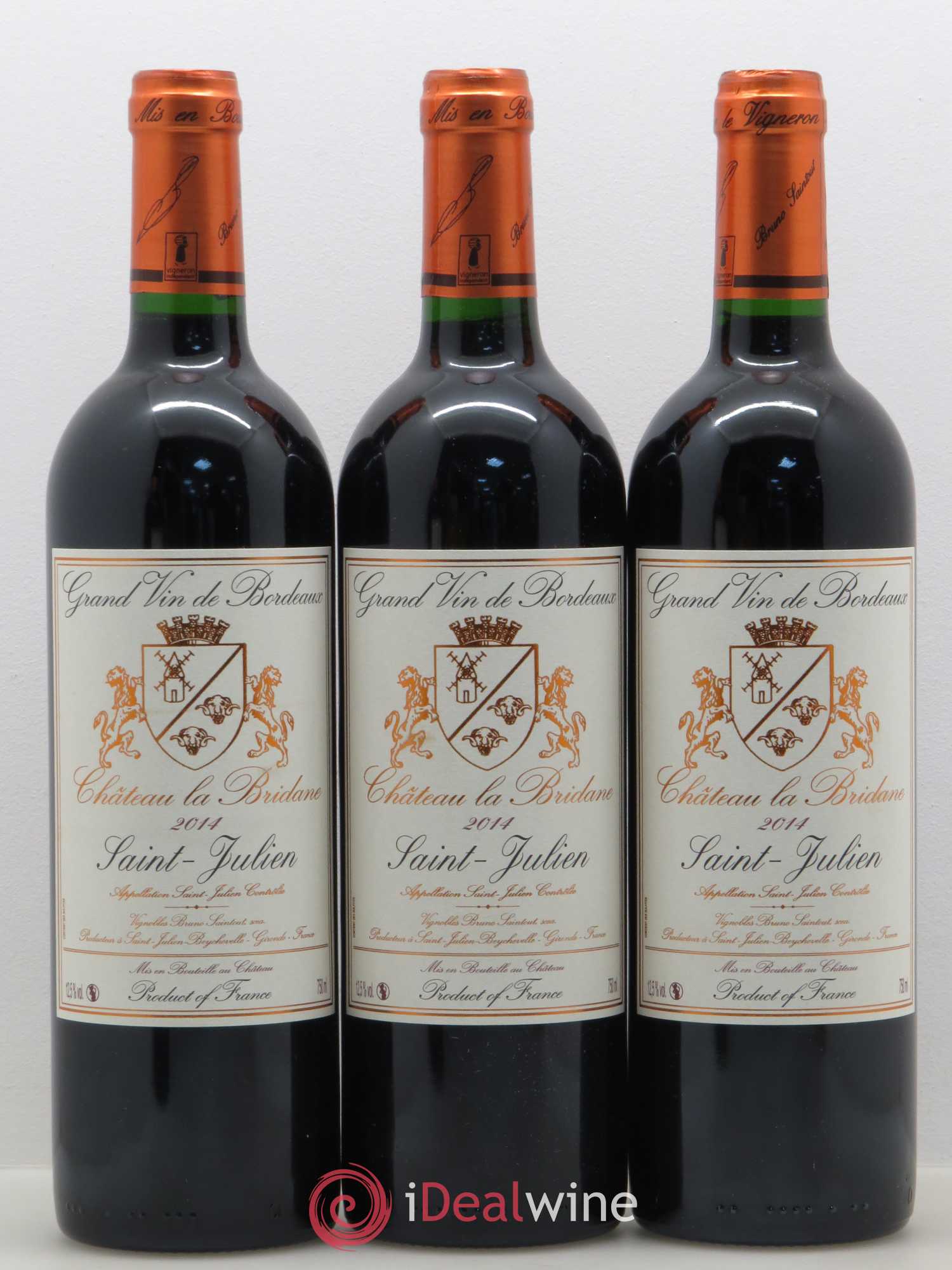 Château la Bridane Cru Bourgeois 2014 - Lot de 12 bouteilles - 4