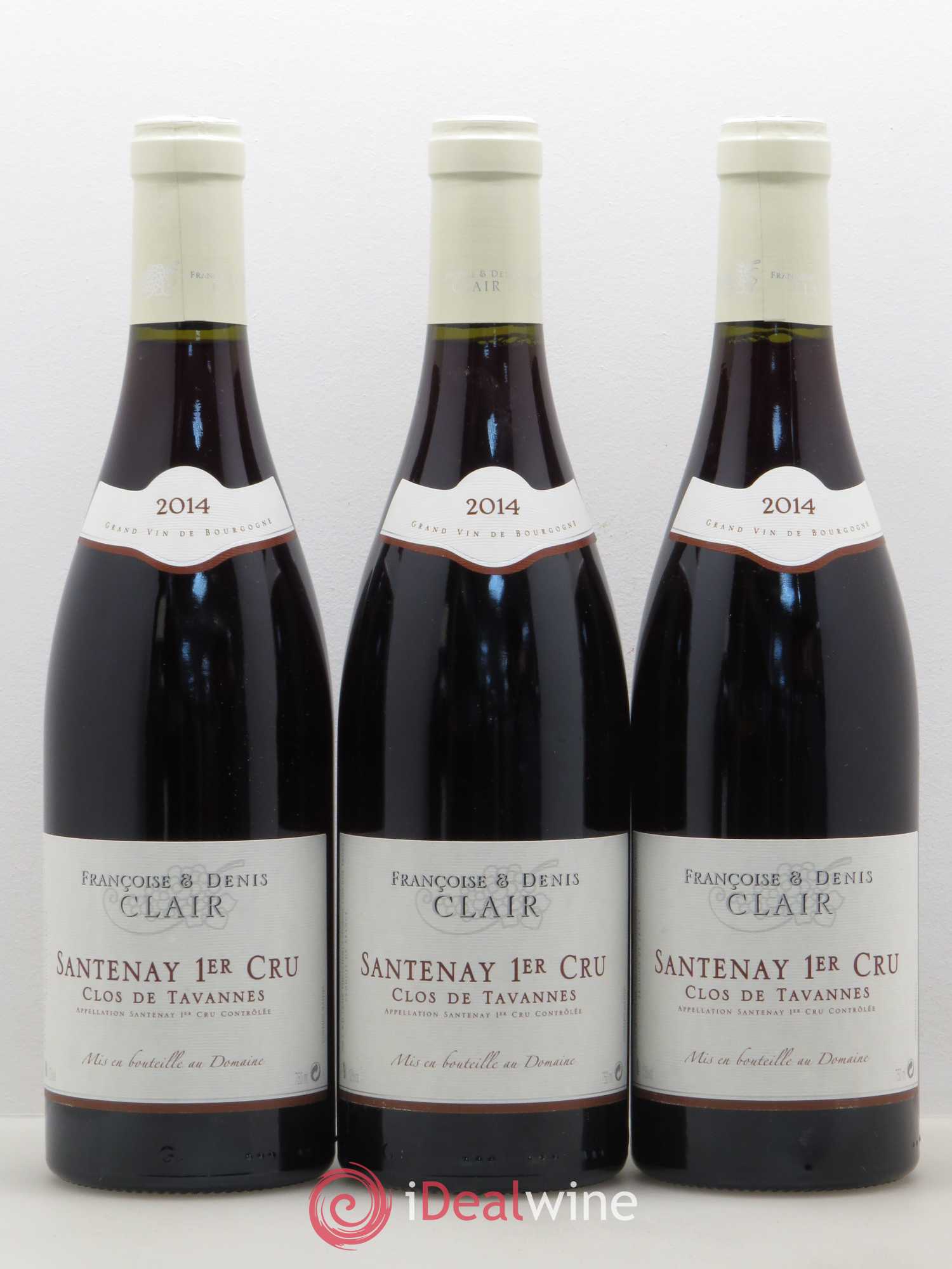 Santenay 1er Cru Clos de Tavannes Françoise et Denis Clair 2014 - Posten von 12 Flaschen - 4