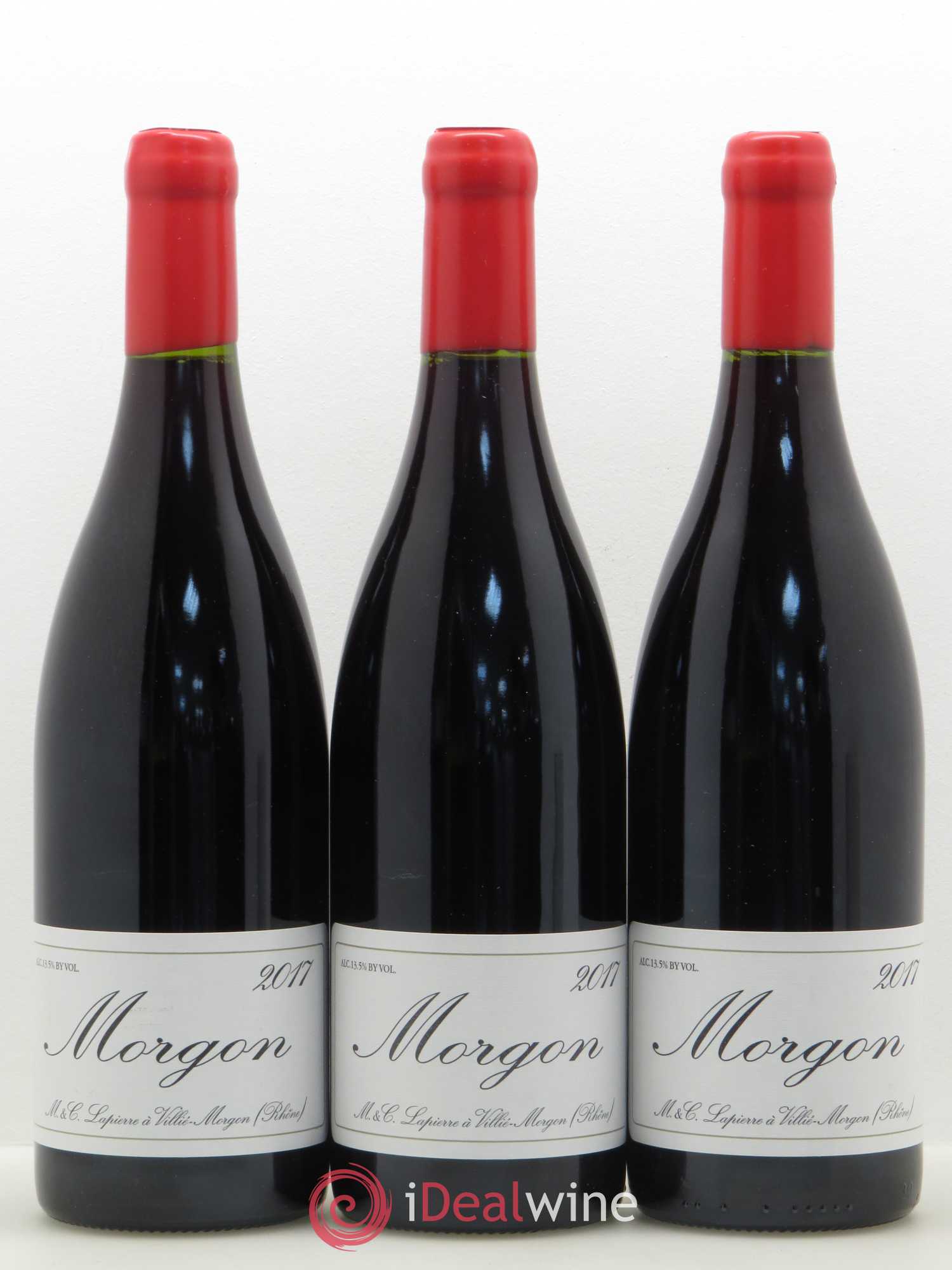 Morgon Marcel Lapierre (Domaine) 2017 - Lot de 3 bouteilles - 0
