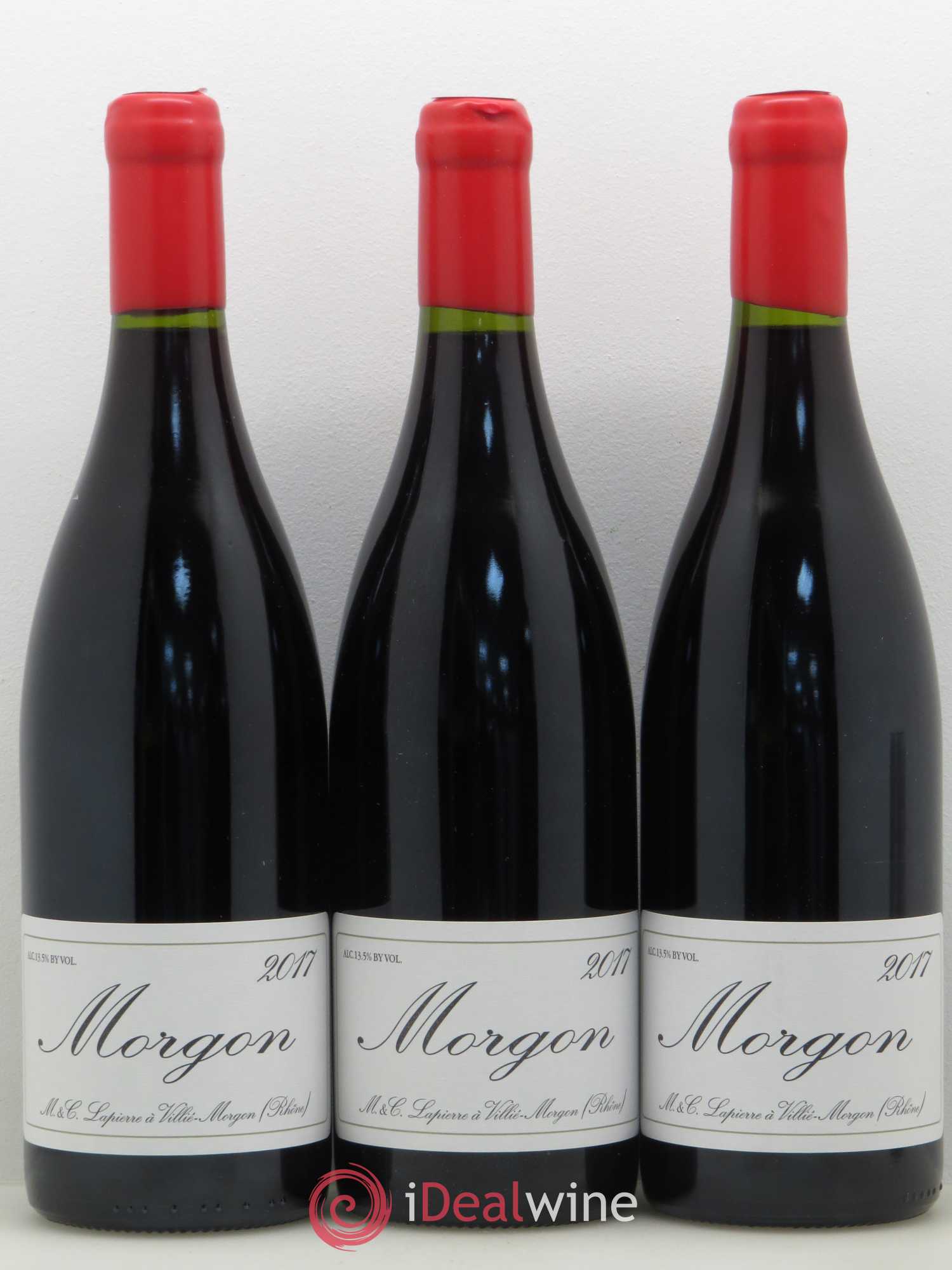 Morgon Marcel Lapierre (Domaine) 2017 - Lot de 3 bouteilles - 0