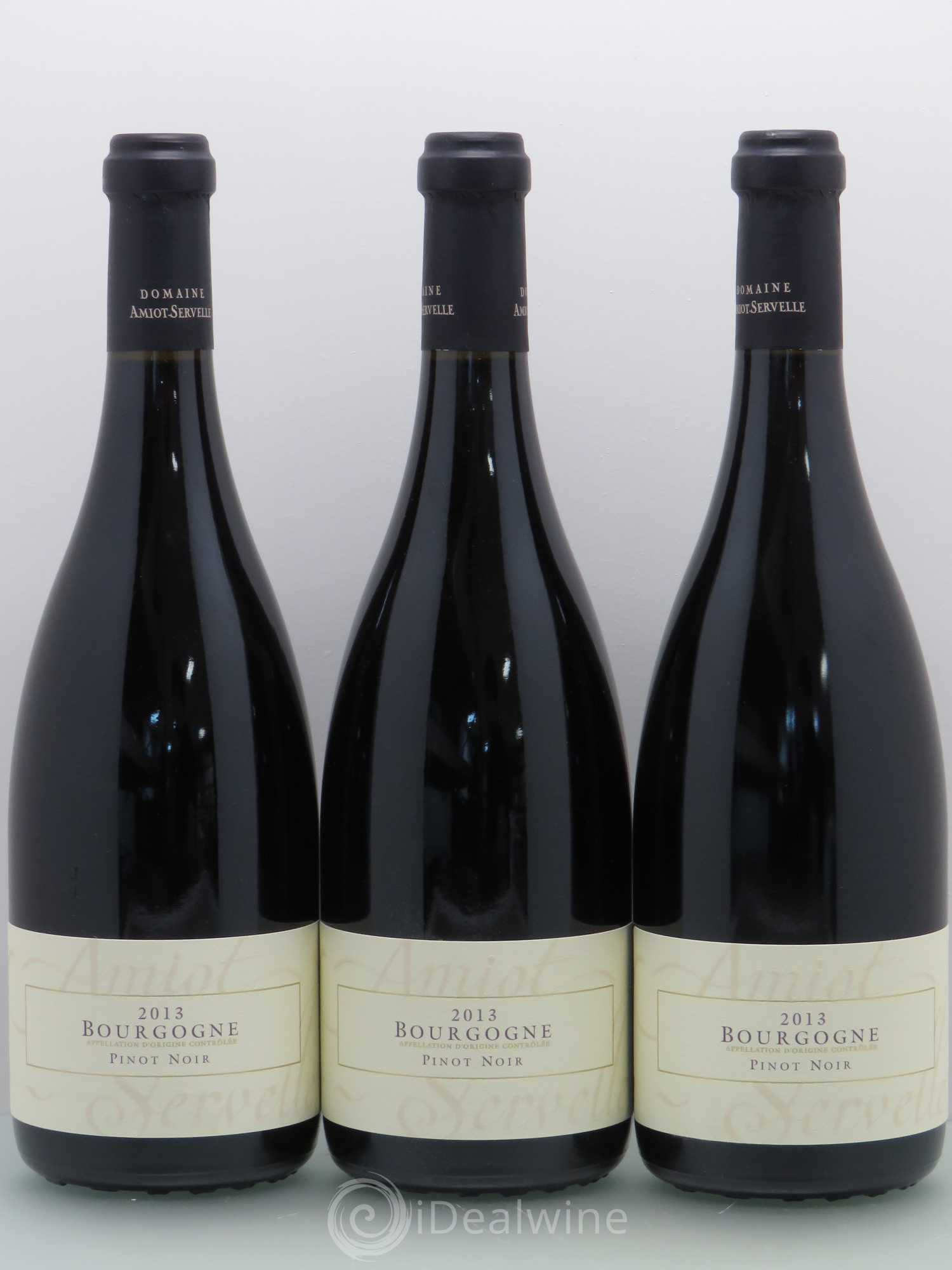 Bourgogne Domaine Amiot Servelle pinot noir 2013 - Posten von 12 Flaschen - 2