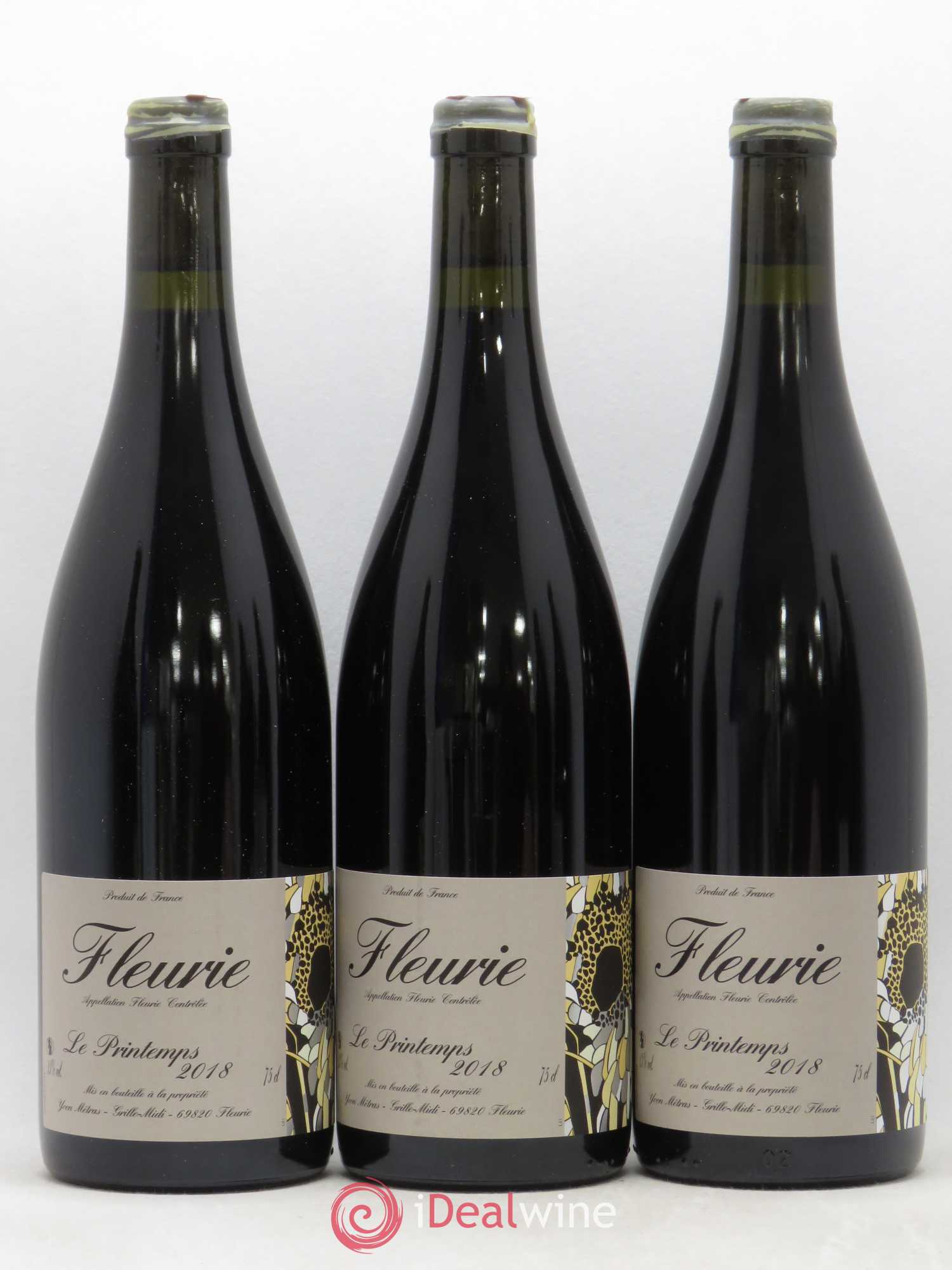 Fleurie Le Printemps Yvon Métras 2018 - Lot de 6 bouteilles - 2