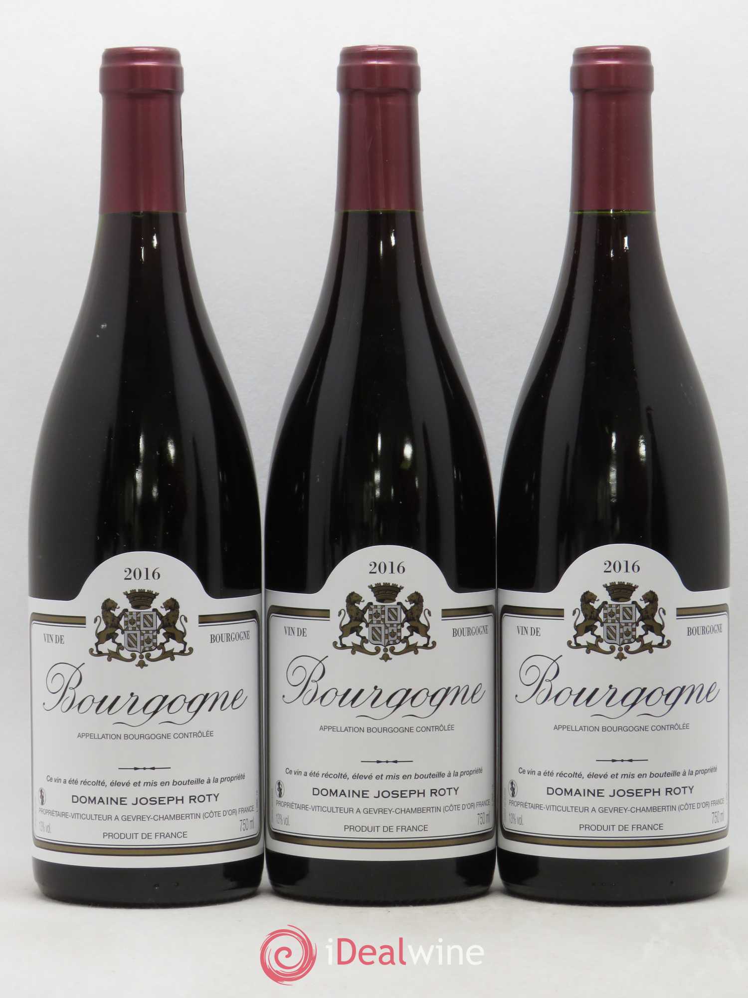Bourgogne Joseph Roty (Domaine) 2016 - Lot de 6 bouteilles - 1