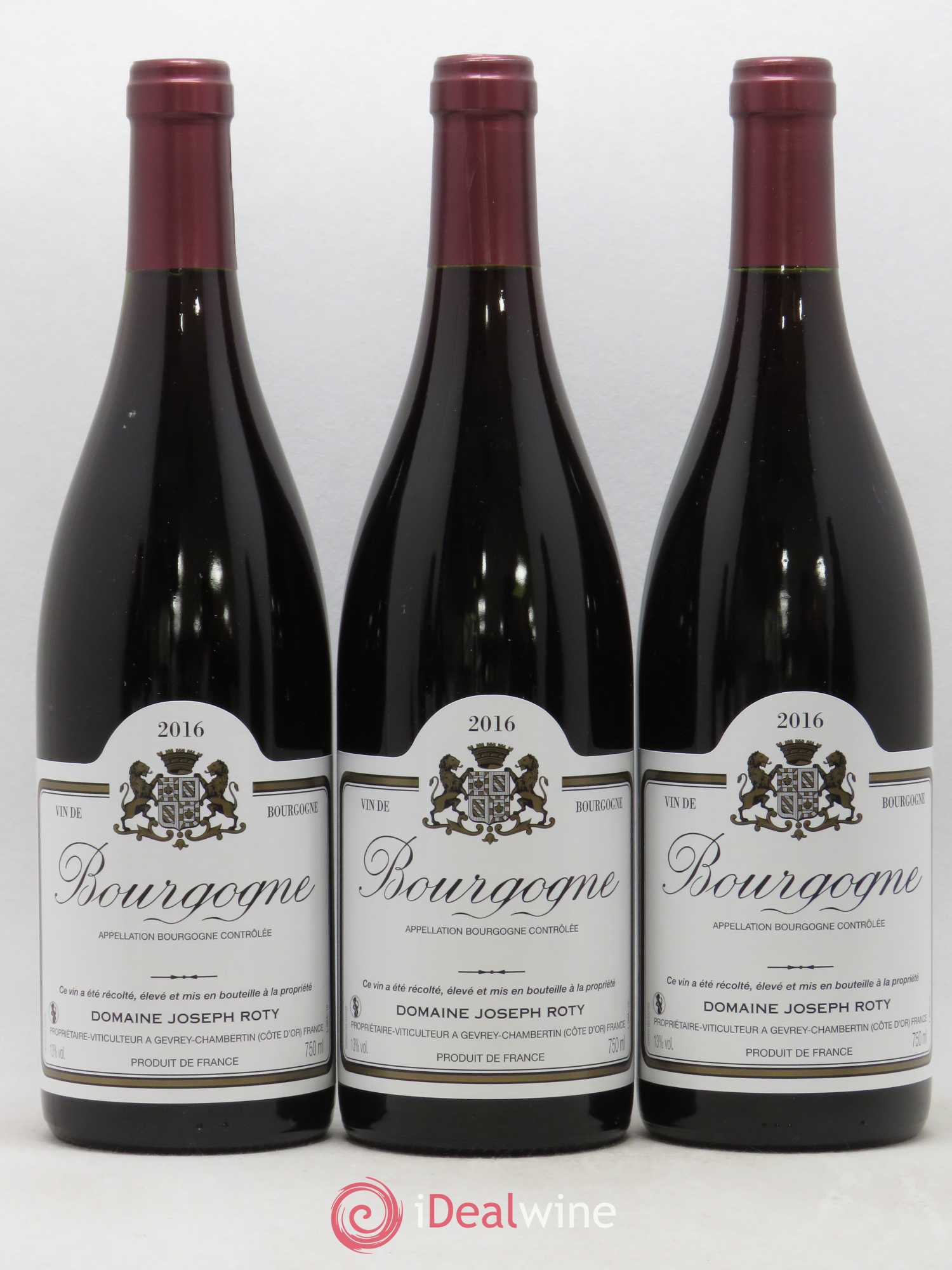 Bourgogne Joseph Roty (Domaine) 2016 - Lot de 6 bouteilles - 2