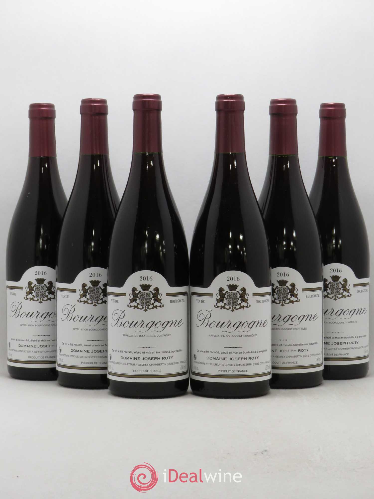 Bourgogne Joseph Roty (Domaine) 2016 - Lot de 6 bouteilles - 0