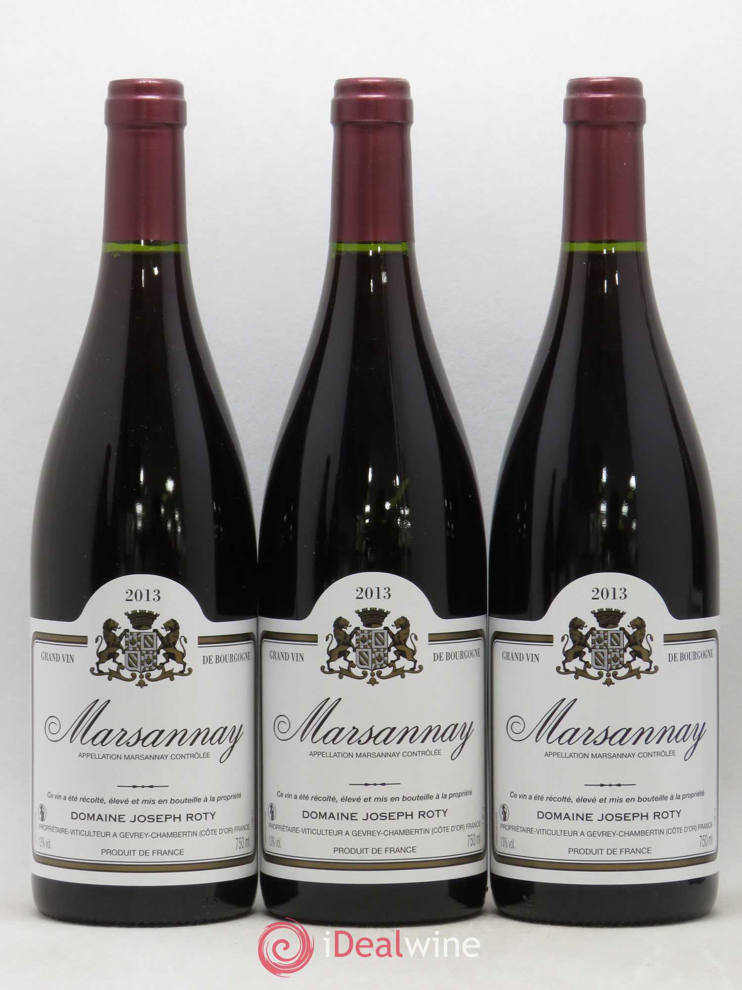 Marsannay Joseph Roty (Domaine) 2013 - Lot de 6 bouteilles - 1
