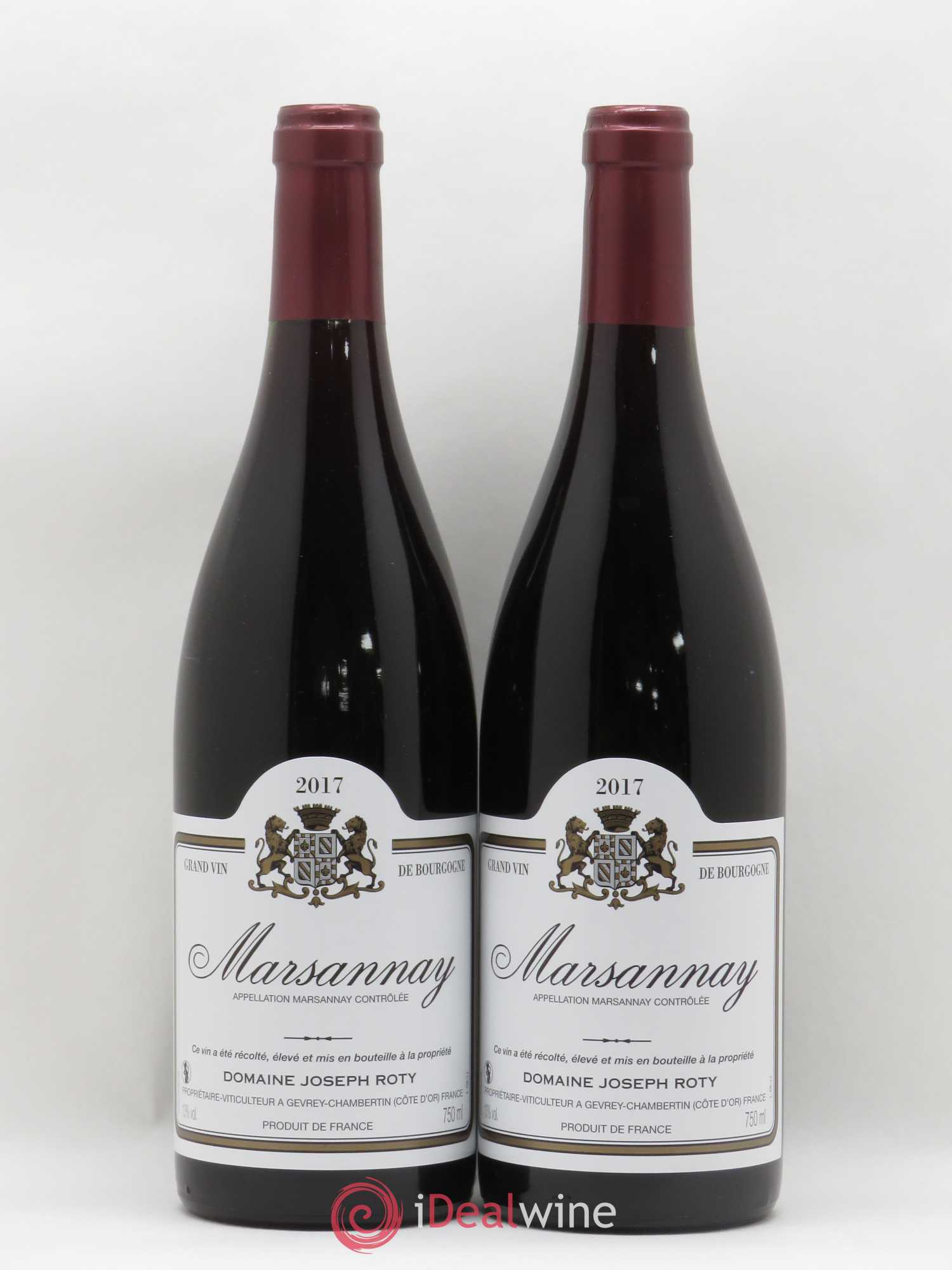 Marsannay Joseph Roty (Domaine) 2017 - Lot de 2 bouteilles - 0