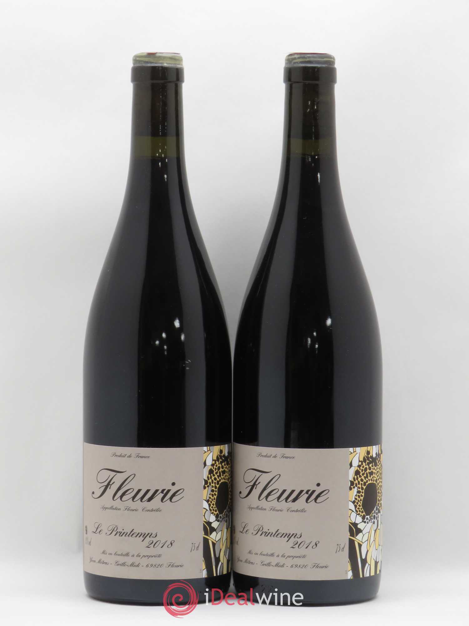 Fleurie Le Printemps Yvon Métras 2018 - Lot de 2 bouteilles - 0